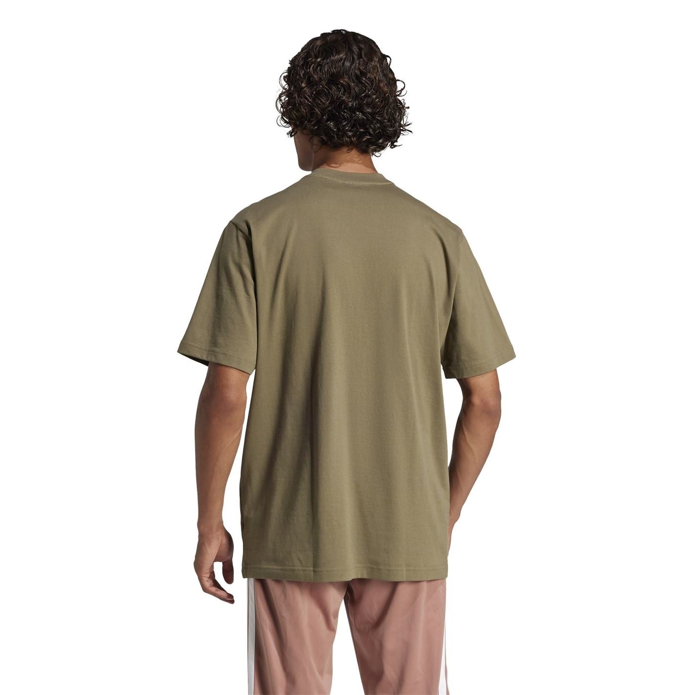 adidas Mens Essentials Single Jersey Logo T-Shirt