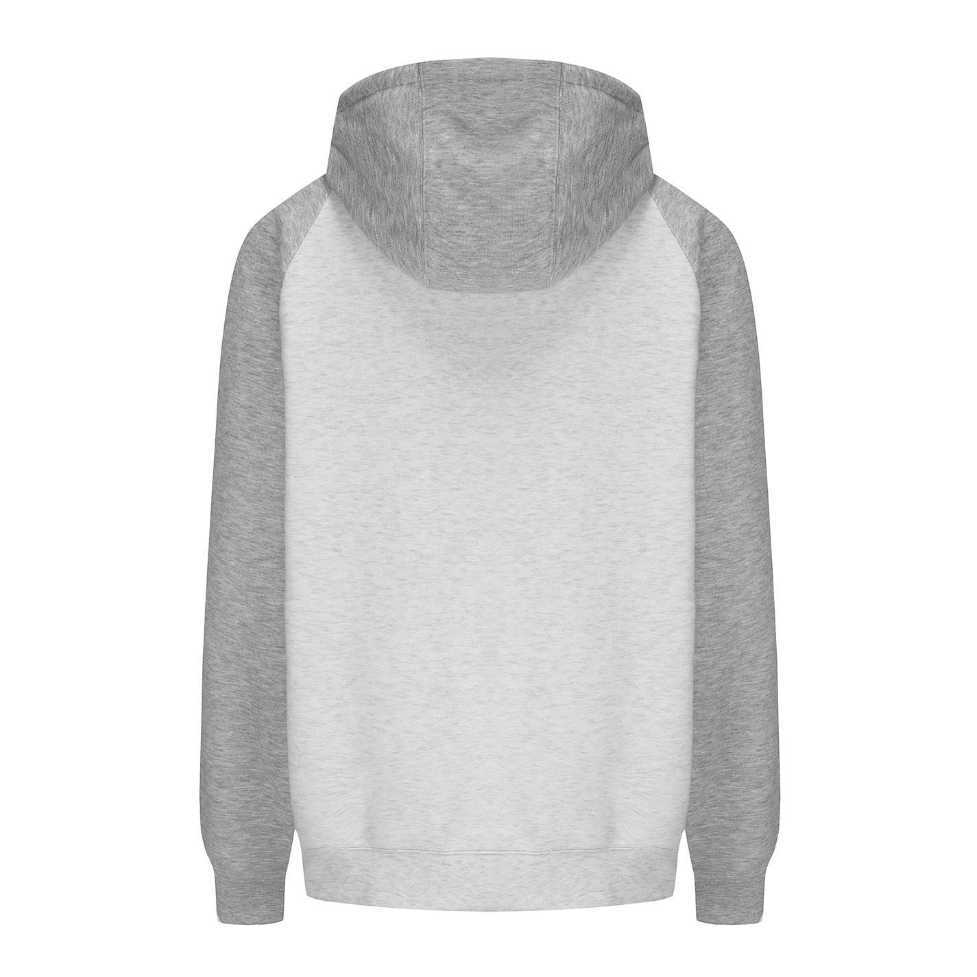 Slazenger Hooded Color Block Sweat Jacket with Ribbed Cuff