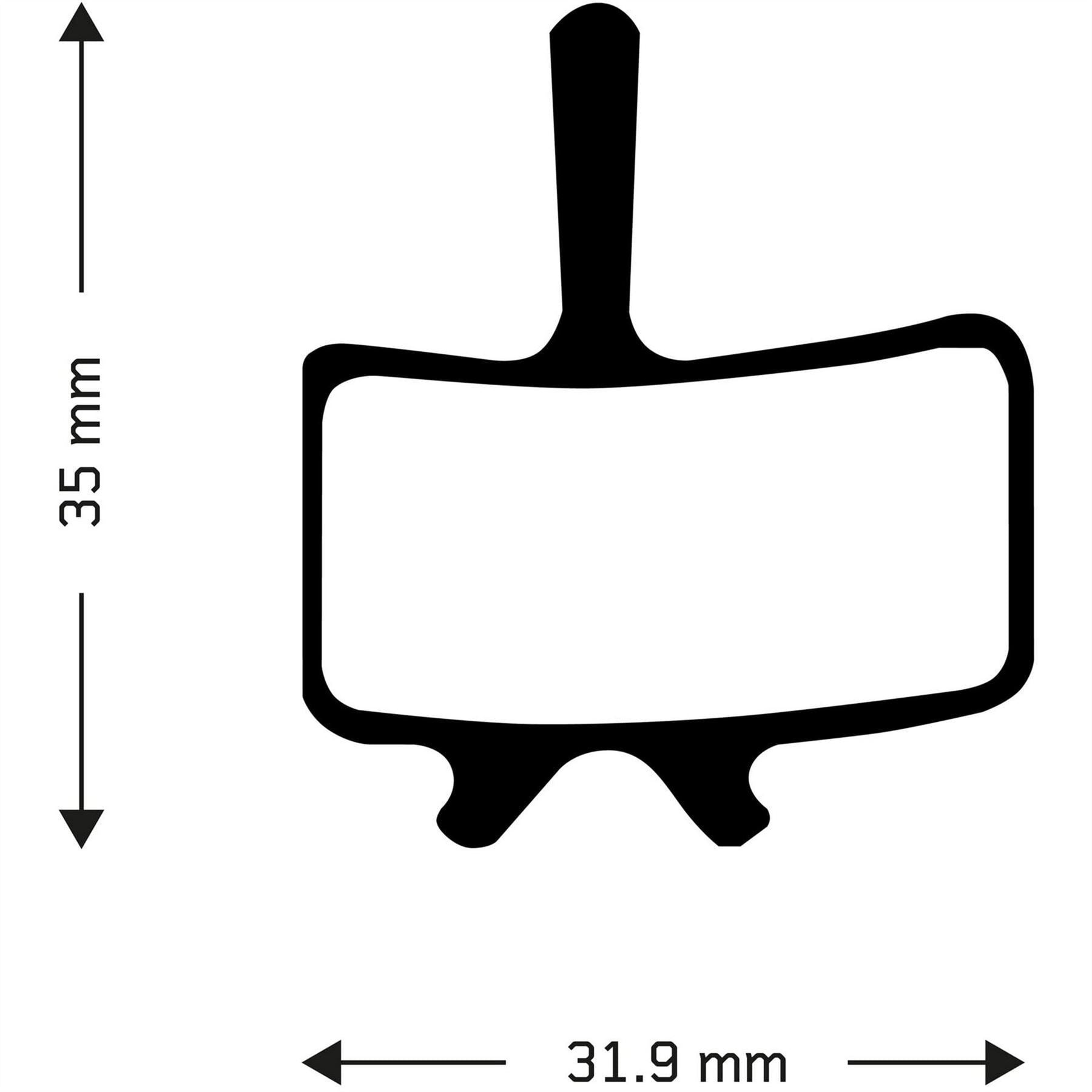 Aztec Disc Brake Pads For Avid Juicy  And  Bb7