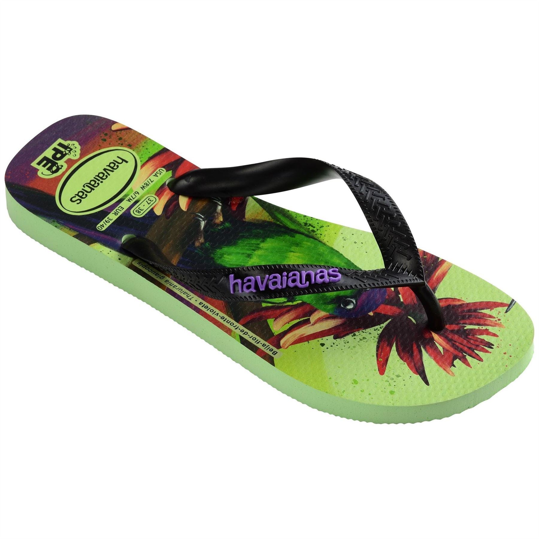Havaianas Womens Hav. Ipe Citronella 35 36 Flip Flops