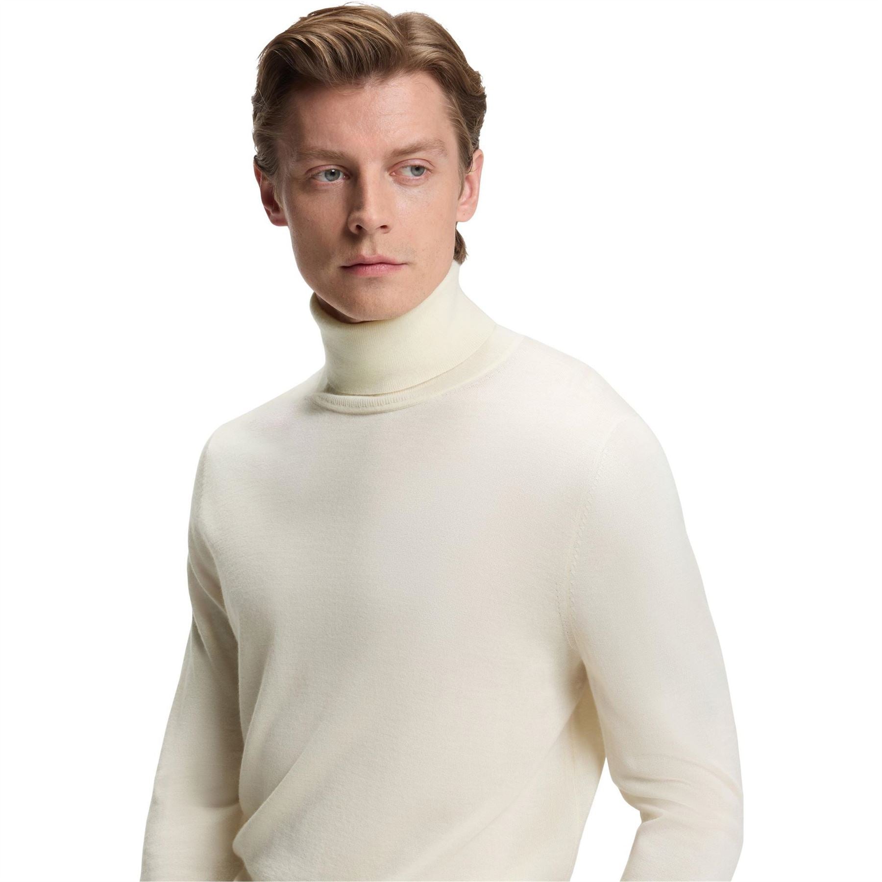Boss Hernando Turtle Neck Long Sleeve Sweater