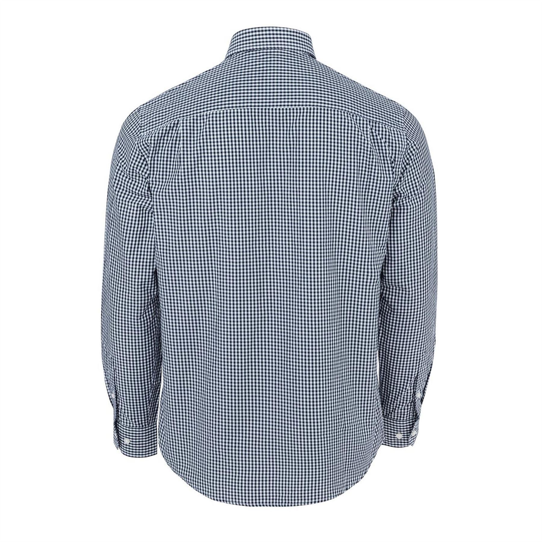 Fabric Mens Classic Poplin Long Sleeve Shirt