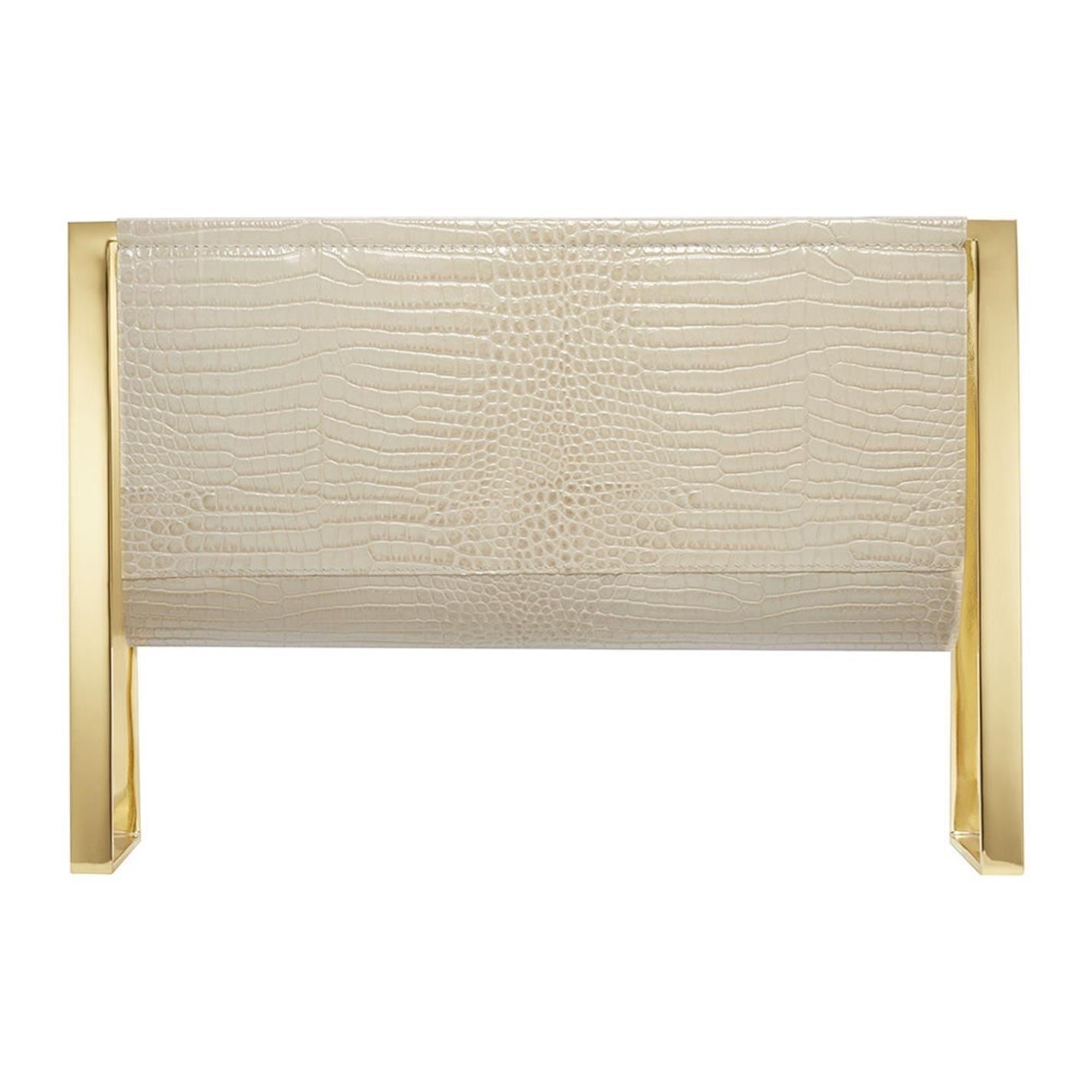 AERIN Classic Croc Magazine Rack