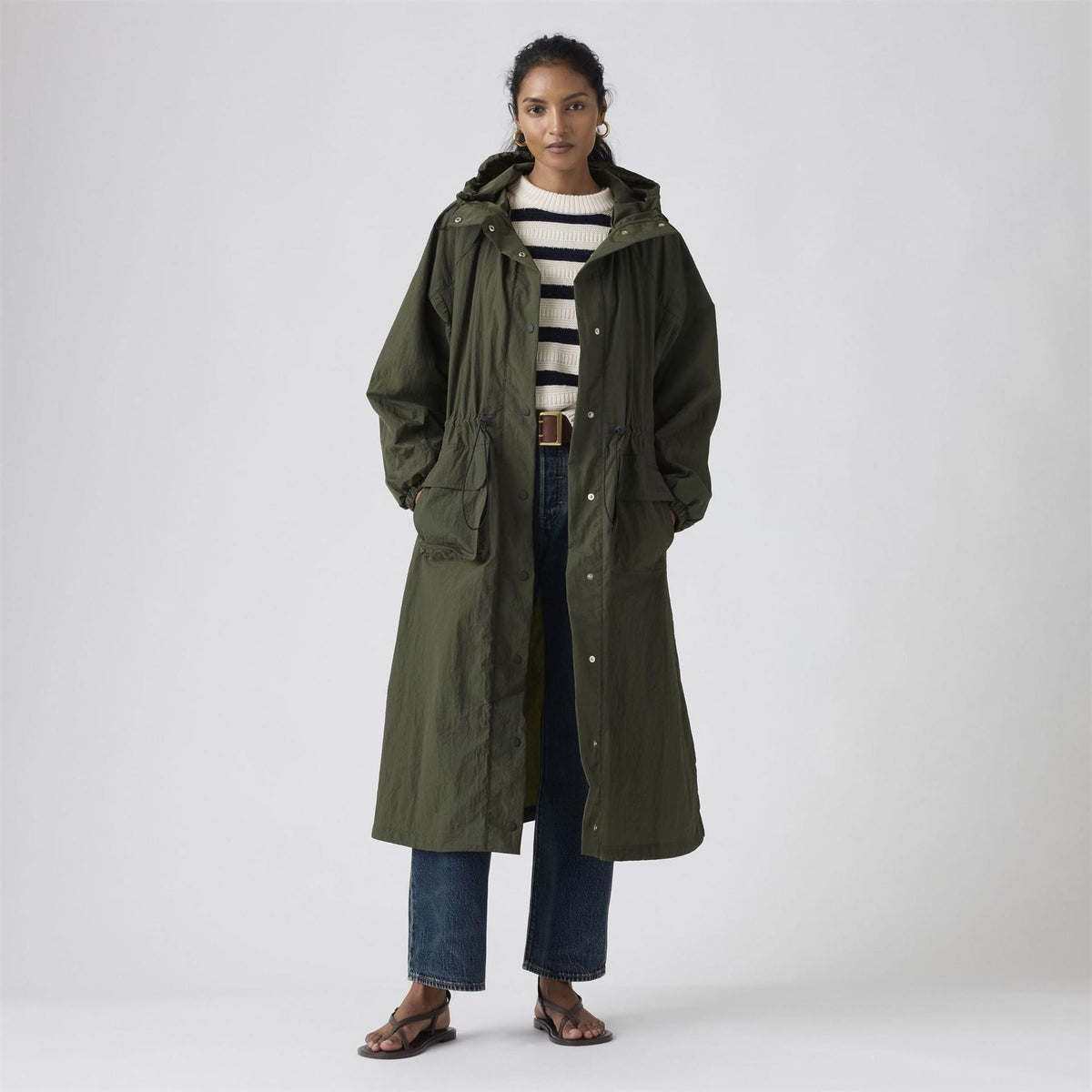 Levis Simone Bubble Parka Long Deep
