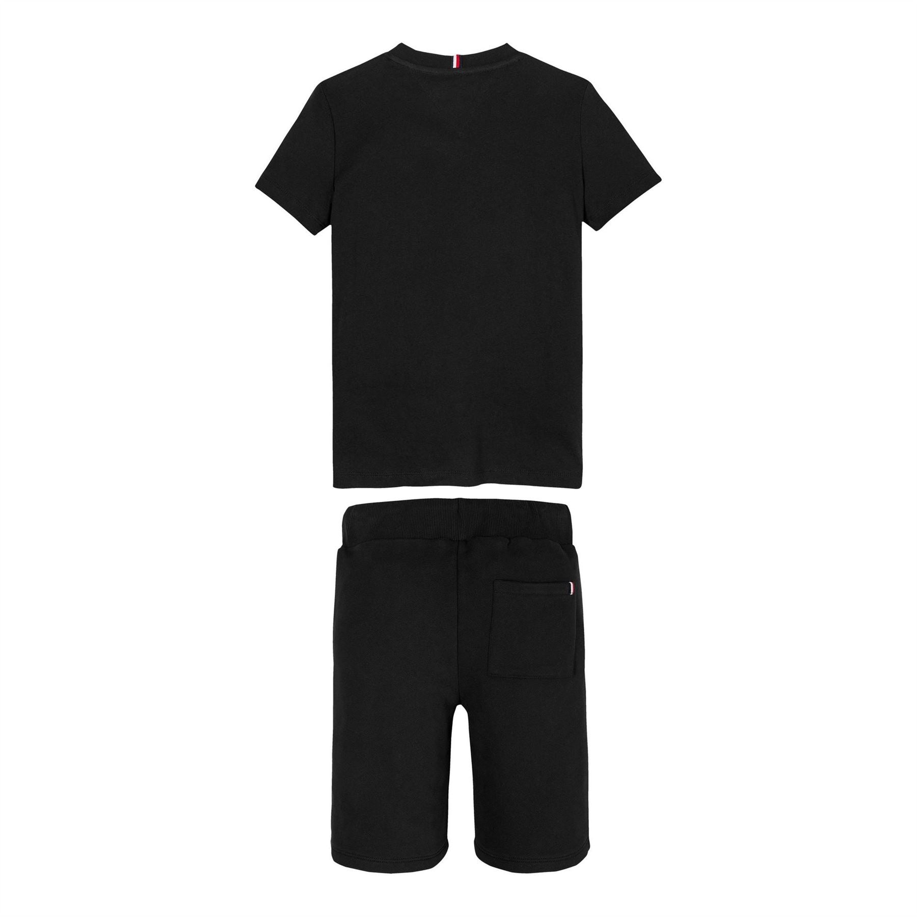 Tommy Hilfiger Lettering Crew Neck Short Sleeve T-Shirt and Short Set