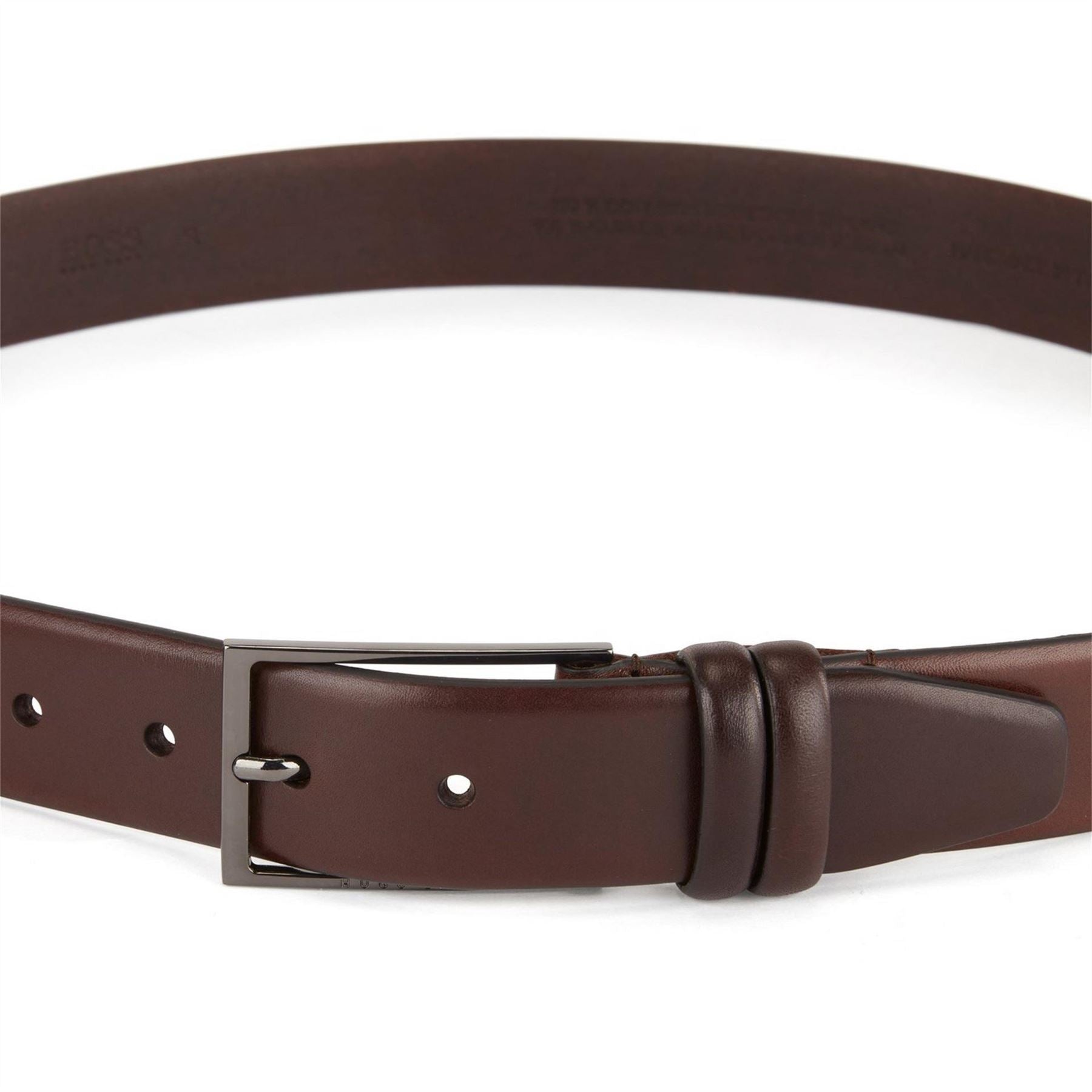 Boss Leather Pin Buckle Belt
