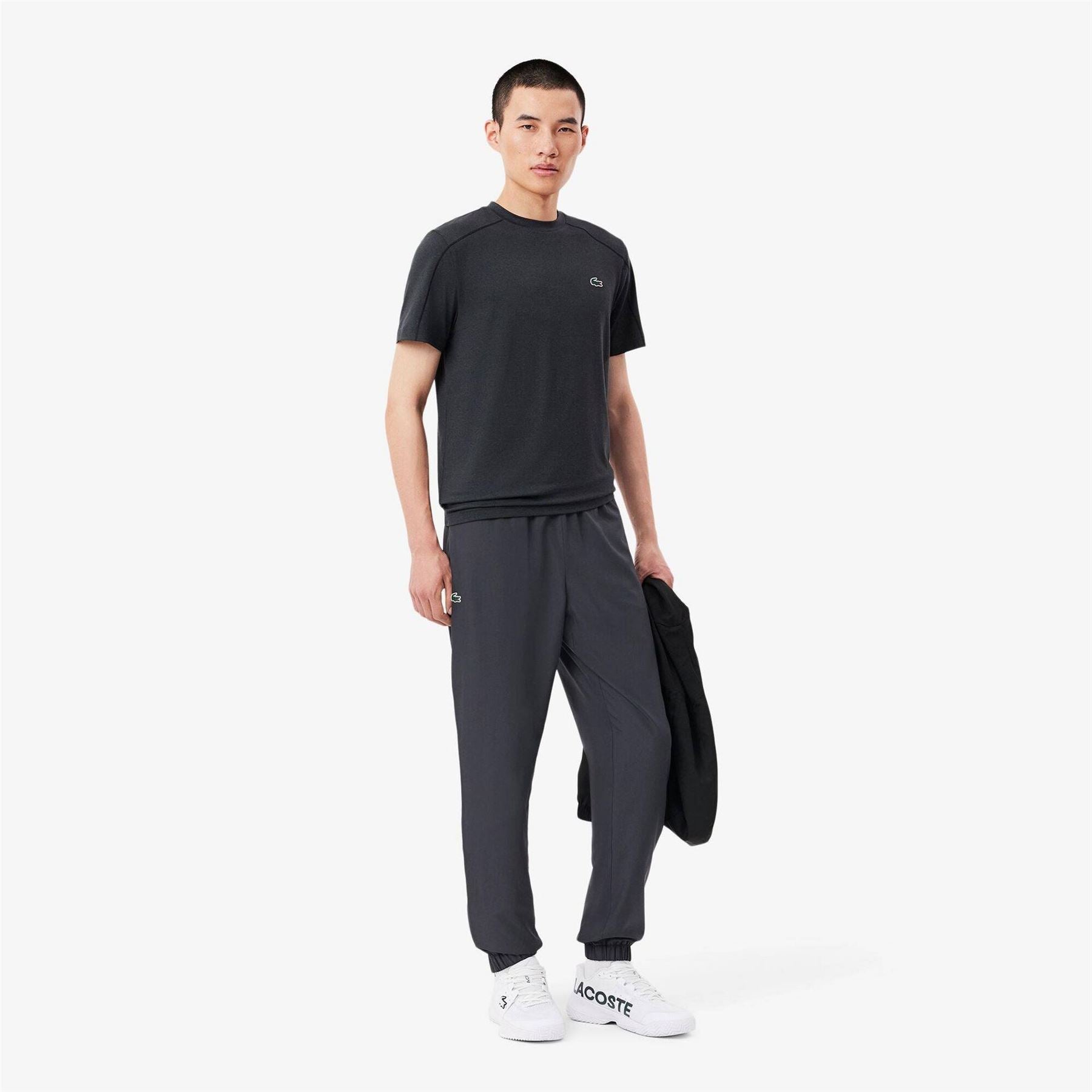 Lacoste Taffeta Closed Hem Tracksuit Bottoms