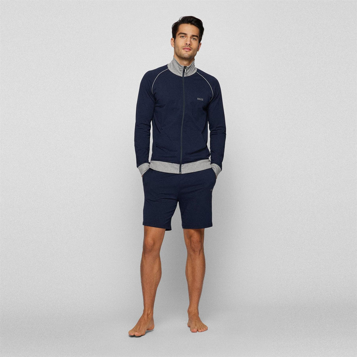 Boss Mix  And  Match Full Zip Fleece Top