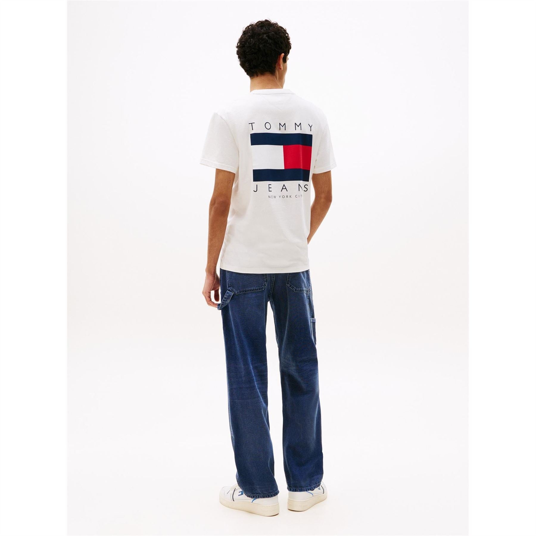 Tommy Jeans Flag Logo T-Shirt
