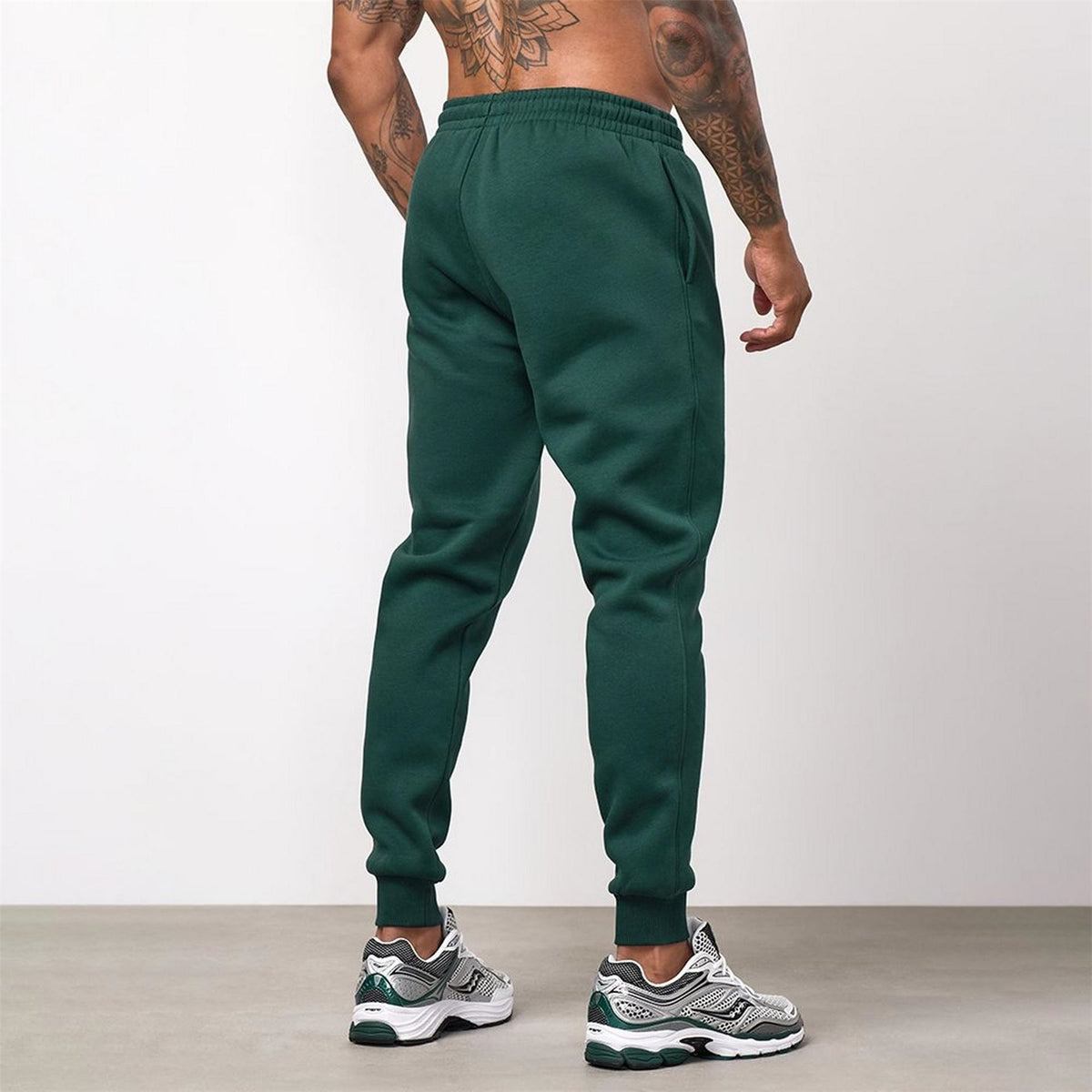 Gym King Fundamental Fleece Jogger   Deep Forest Green