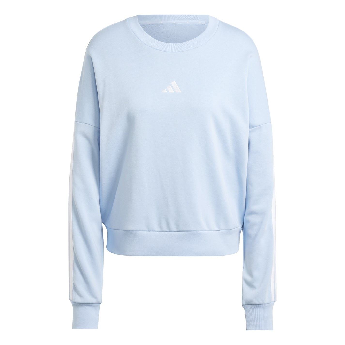 adidas Womens Studio Lounge 3 Stripes Sweatshirt