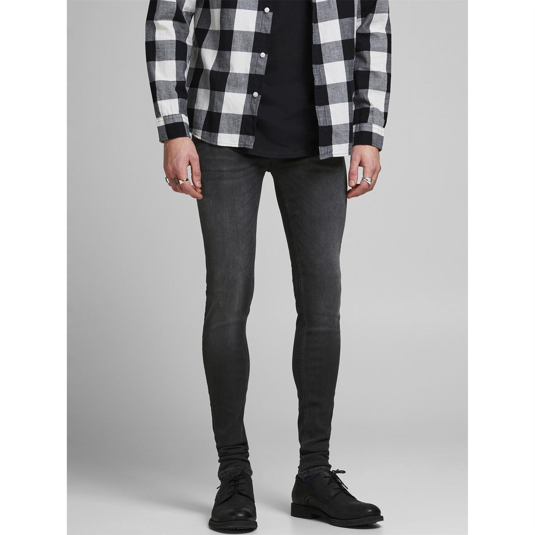 Jack and Jones Spry Skinny Fit Five Pocket Jeans