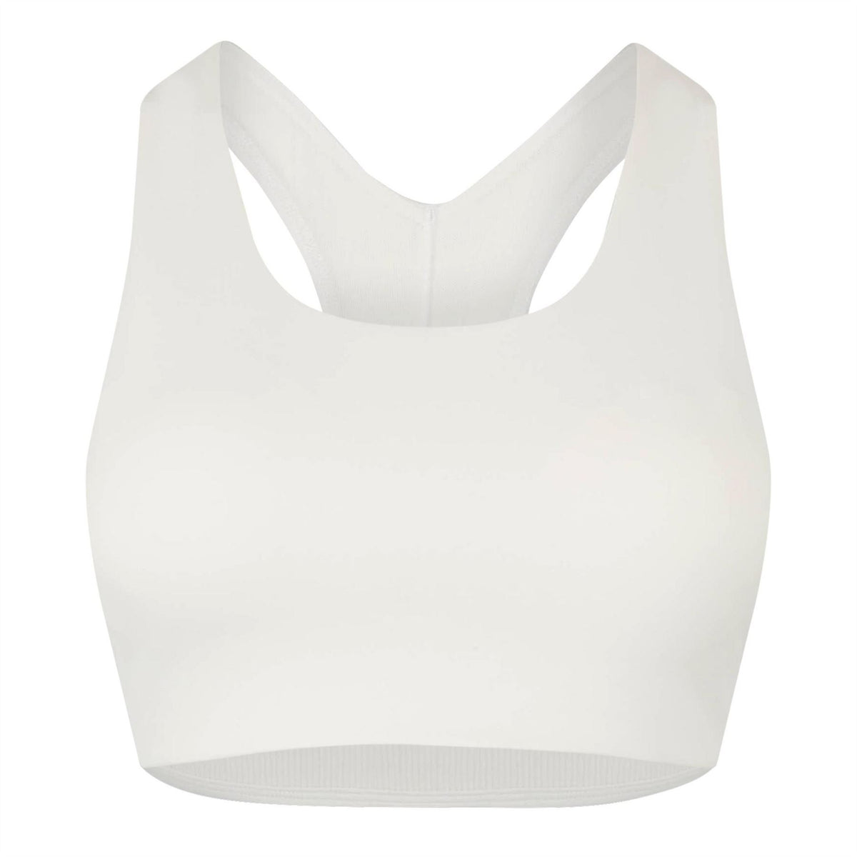USA Pro Cropped Scoop Neck Compression Bra