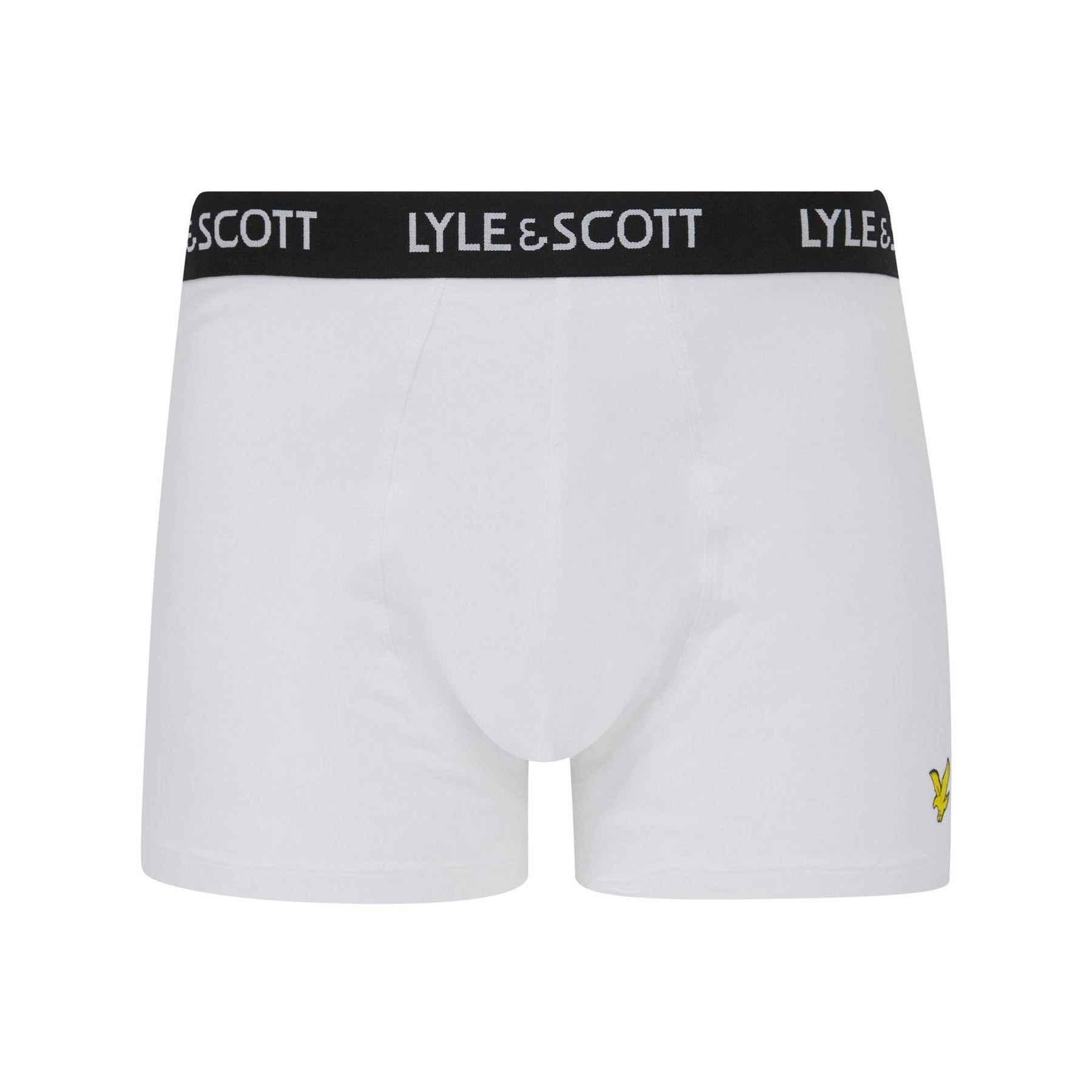 Lyle and Scott 5 Pack Plain Design Trunks