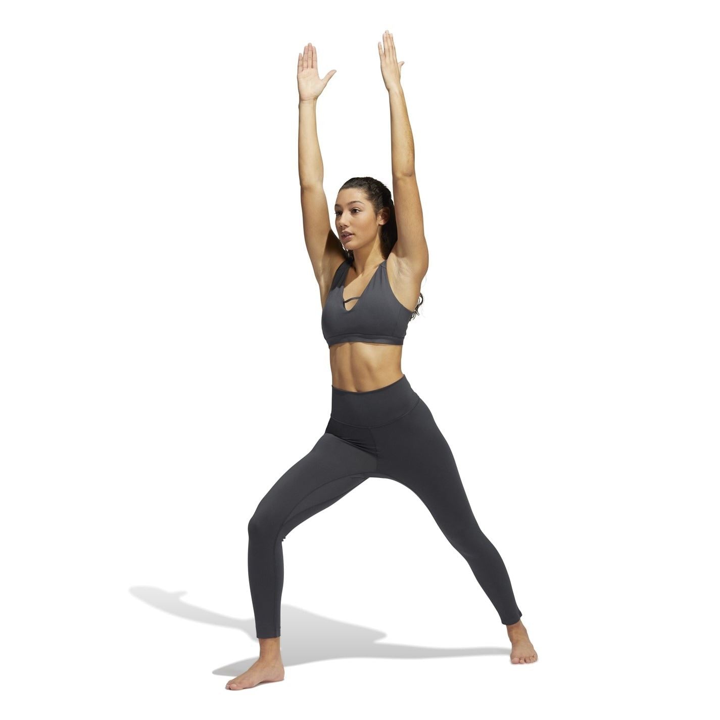 adidas Womens Yoga Luxe Studio 7 8 Tights Gym Legging