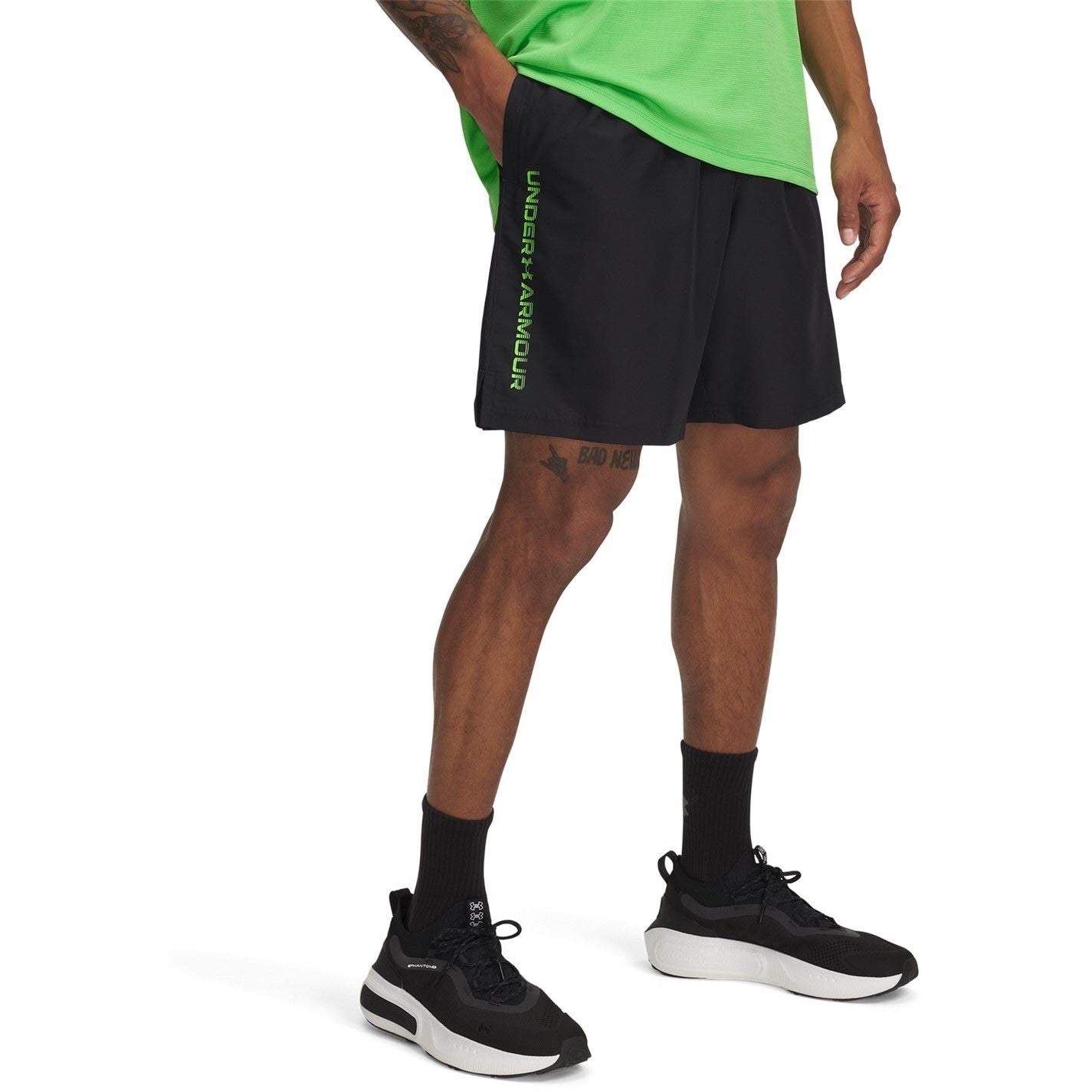 Under Armour Mens Armour Woven Graphic Shorts