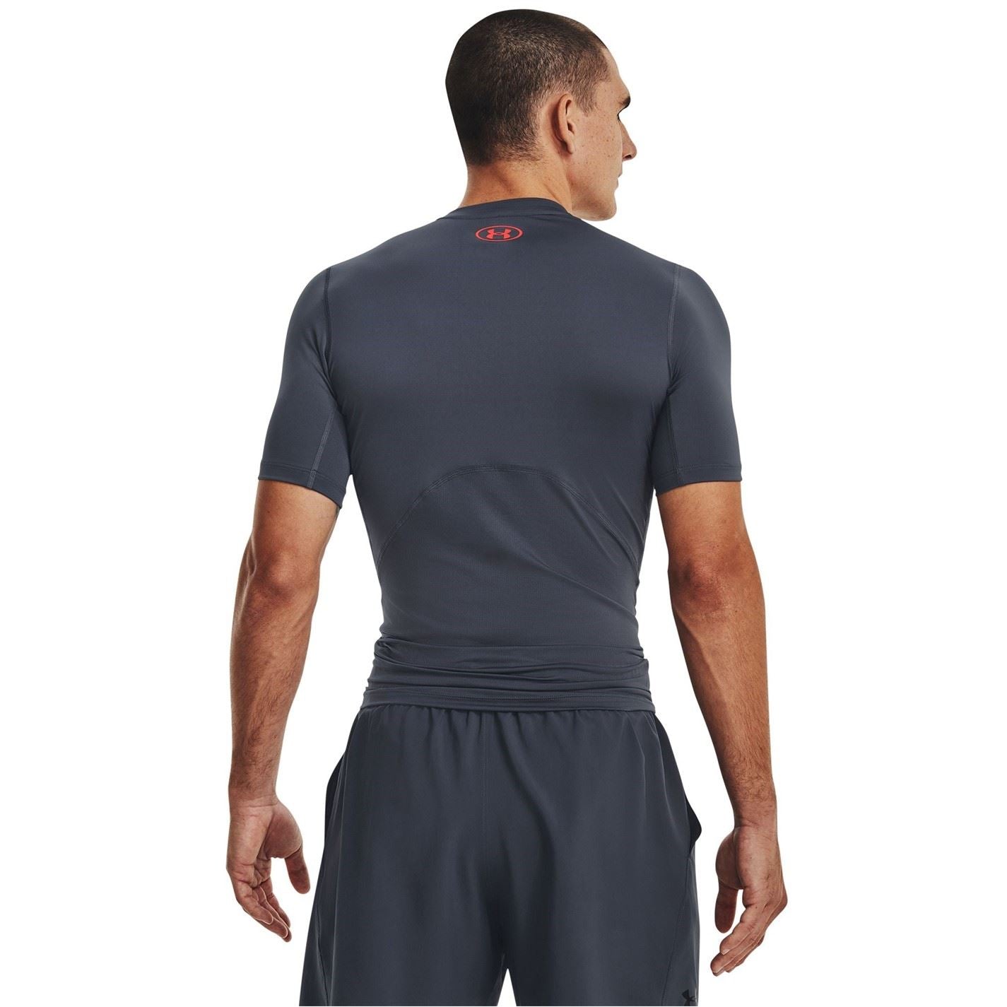 Under Armour HG Armour Compression Fit Crew Neck T-Shirt