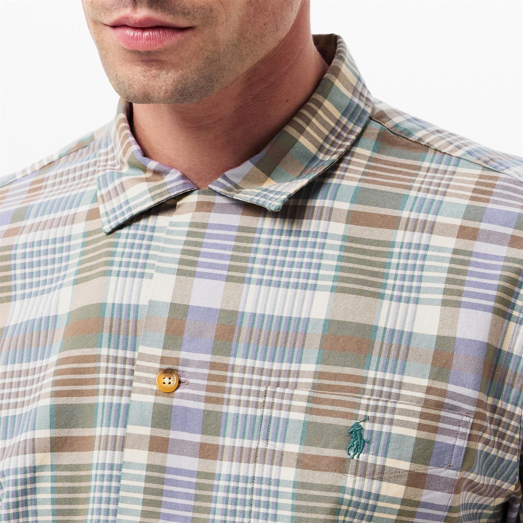 Polo Ralph Lauren Plaid Regular Fit Short Sleeve Shirt