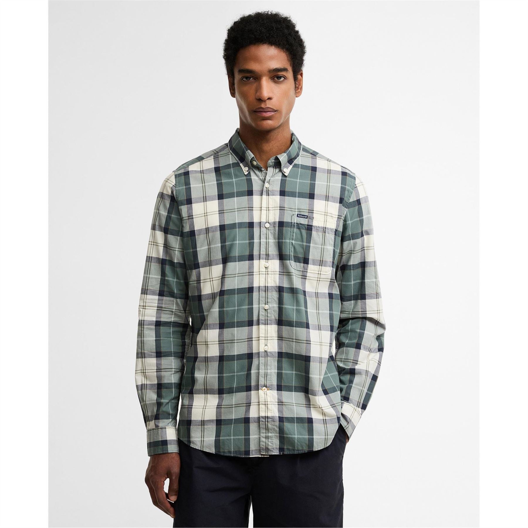 Barbour Long Sleeve Patterned Shirt