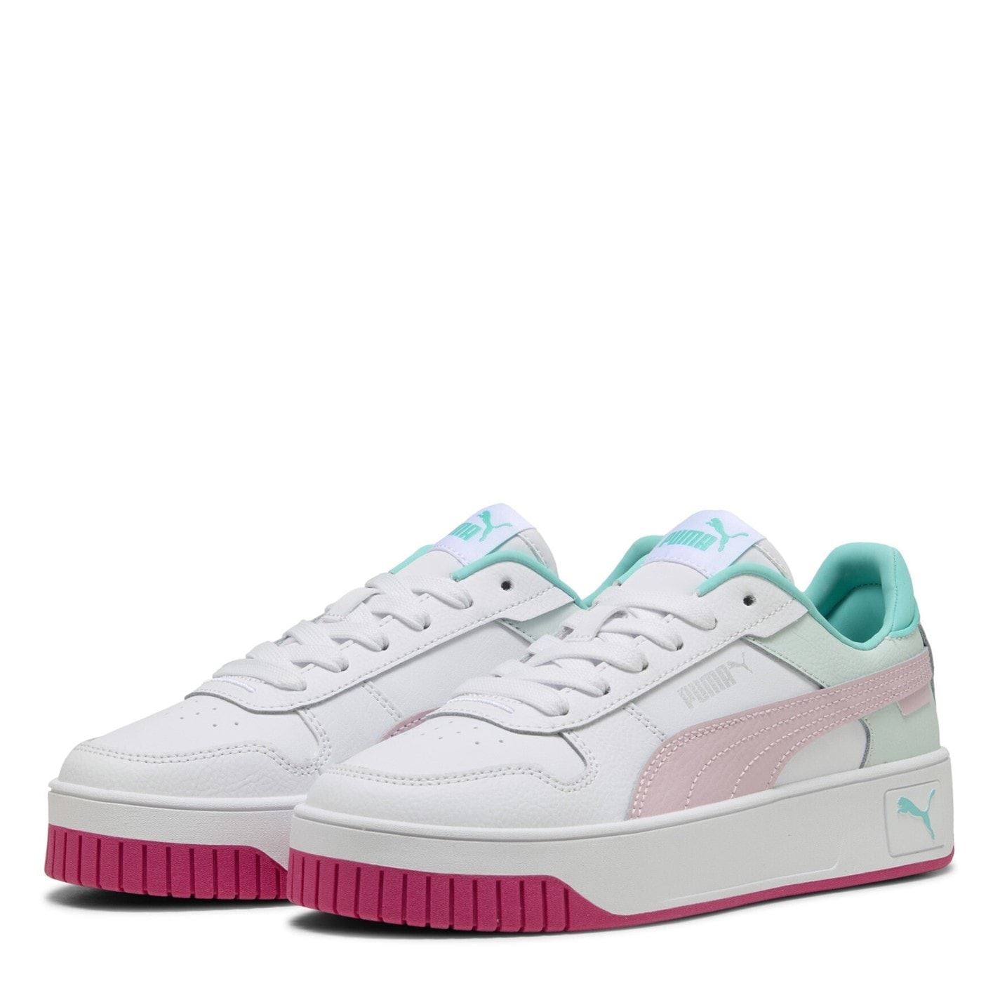 Puma Street JR Lace-Up Platform Sneakers