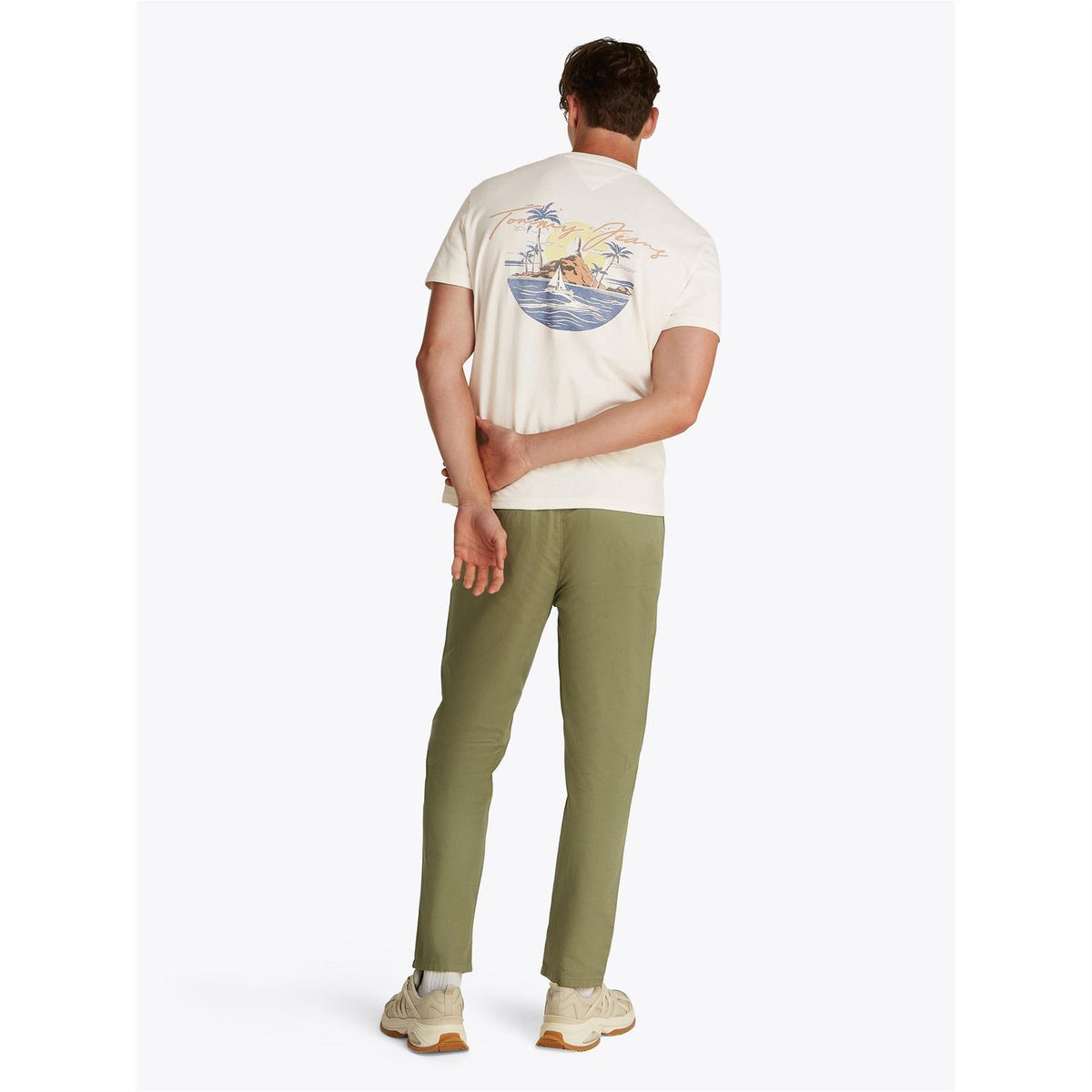 Tommy Jeans Tjm Signature Sailing Short Sleeve T-Shirt