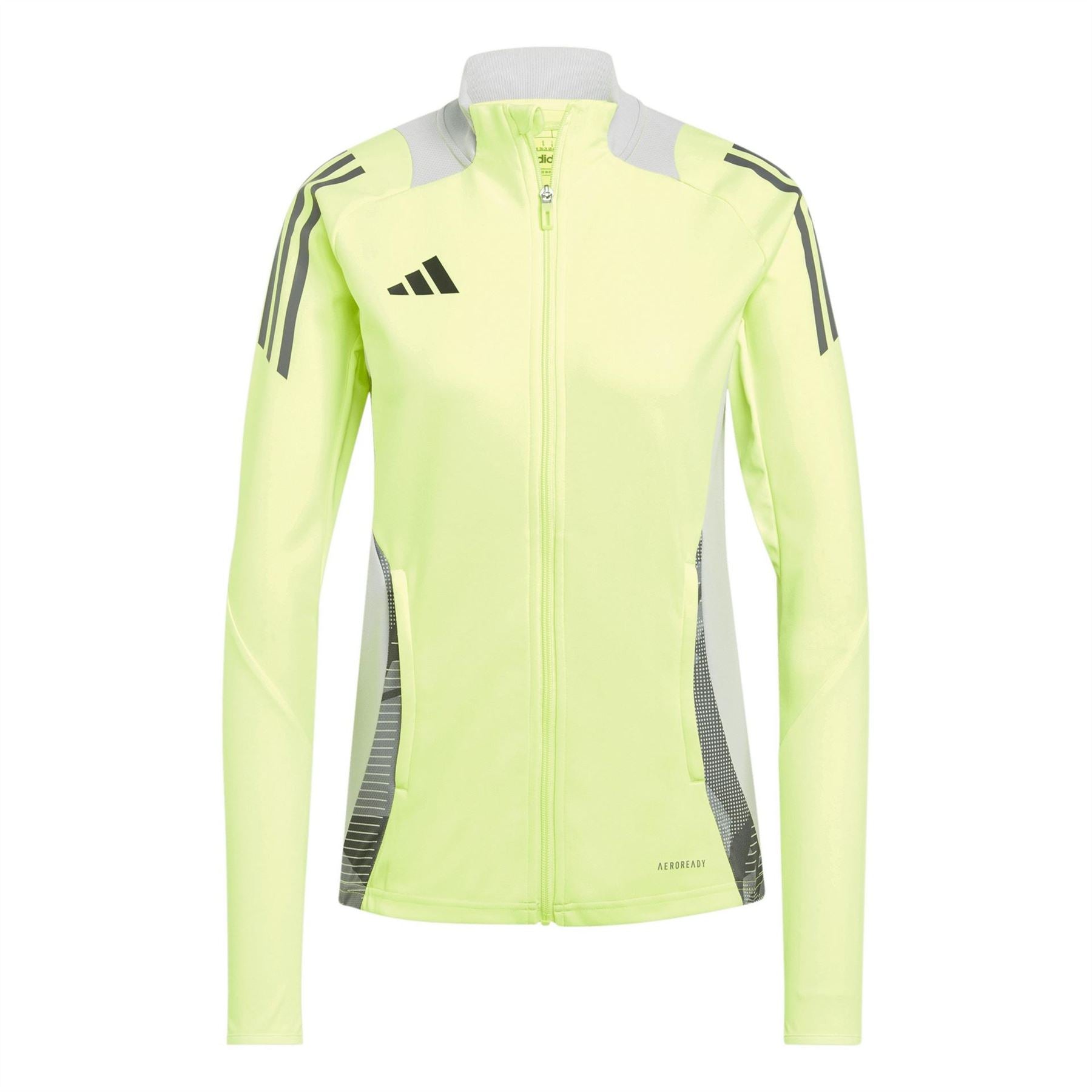 adidas Funnel Neck Raglan Sleeve Slim Fit Athletic Top