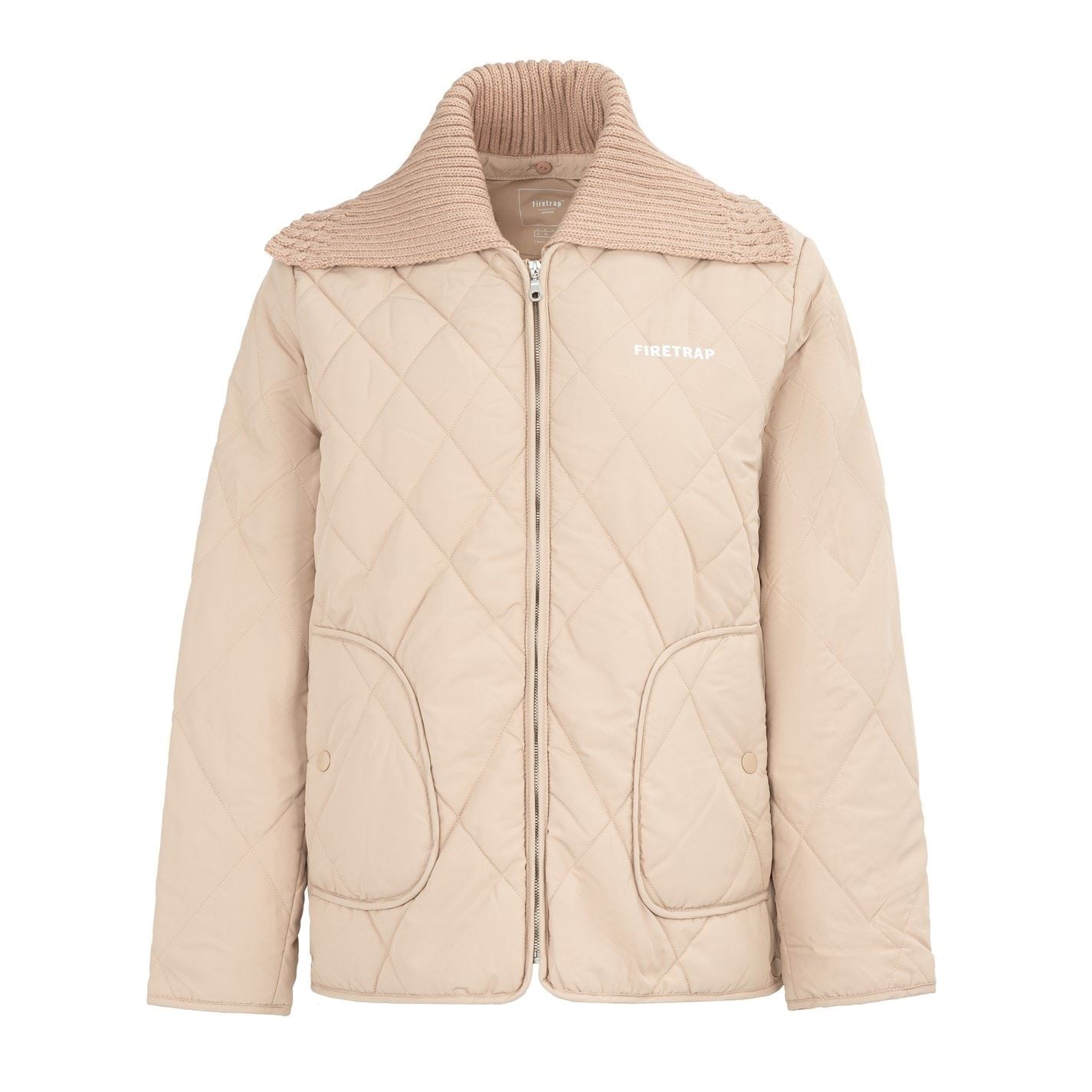 Firetrap Long Sleeve Hip Length Quilted Jacket