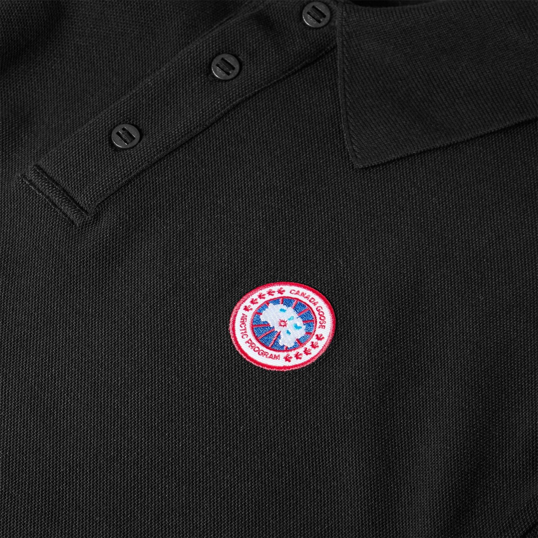 Canada Goose Beckley Logo Cotton Polo Shirt