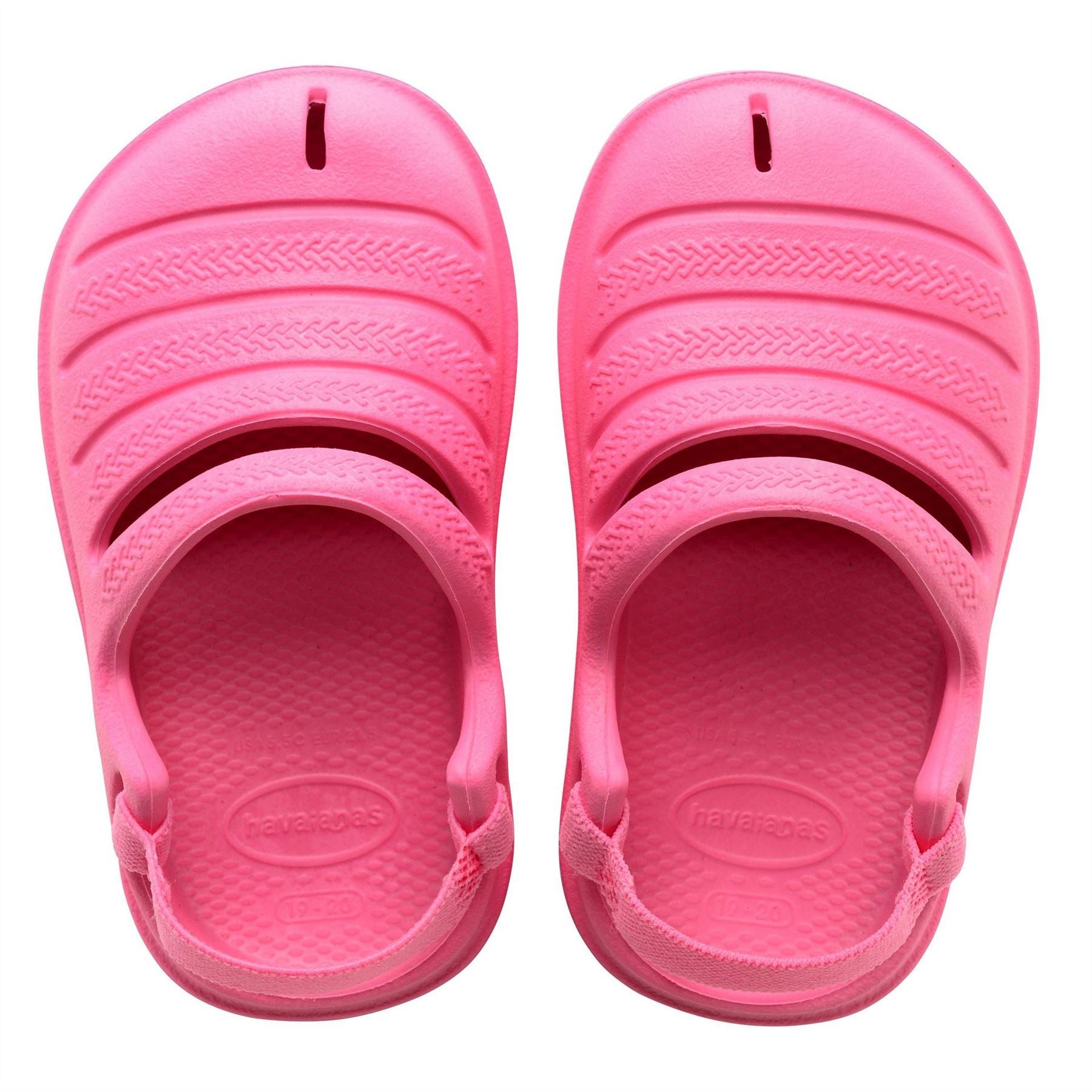 Havaianas Hav. Baby Clog Cyber Pink 17 18 Flip Flops Unisex Kids