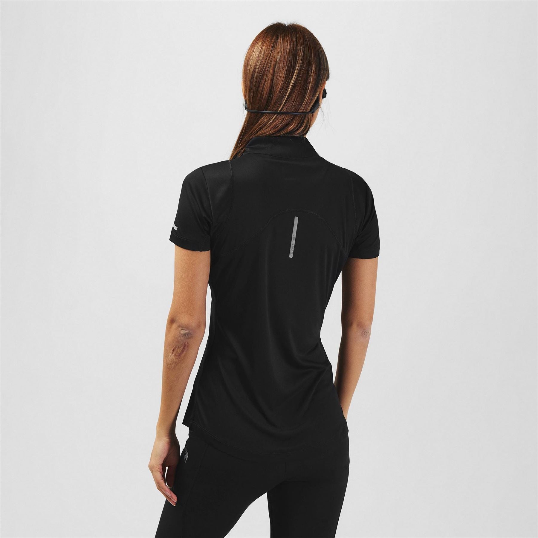 Karrimor Womens Short Sleeve Quarter Zip T-Shirt