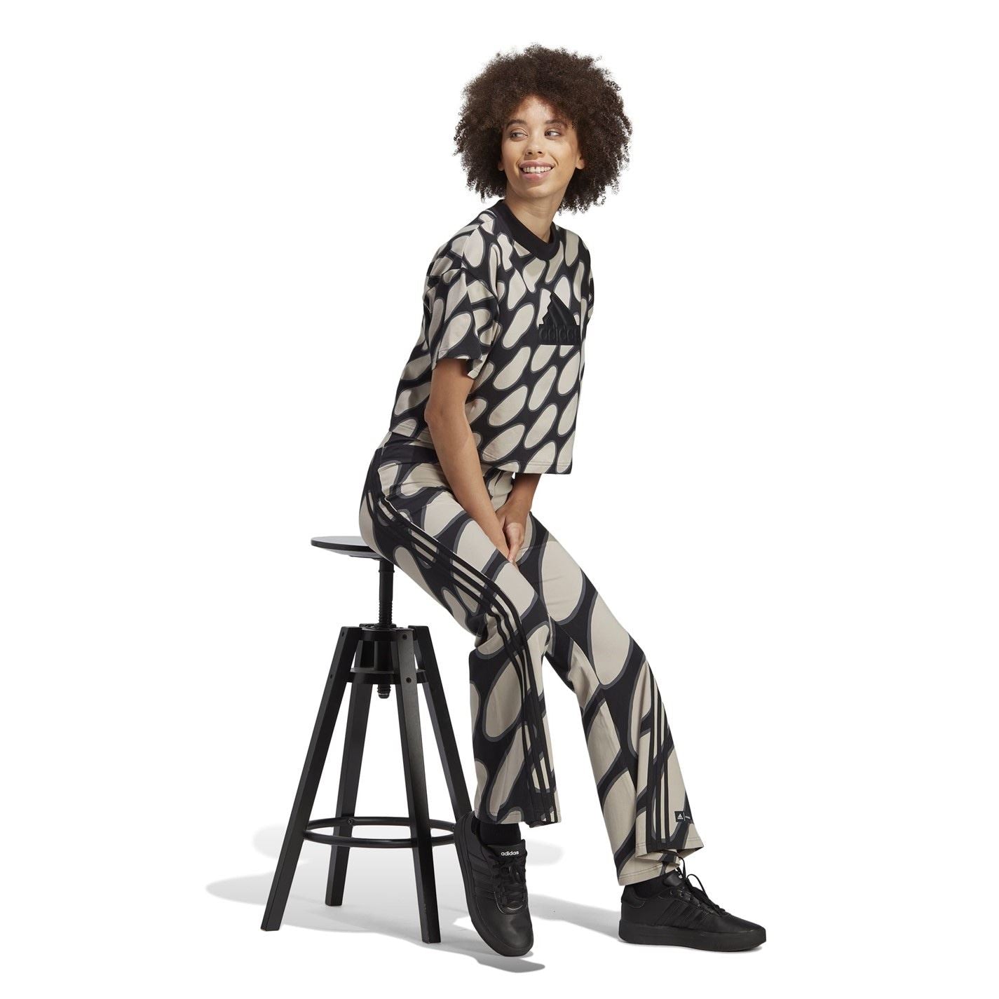 adidas Womens X Marimekko Future Icons Flared Leggings