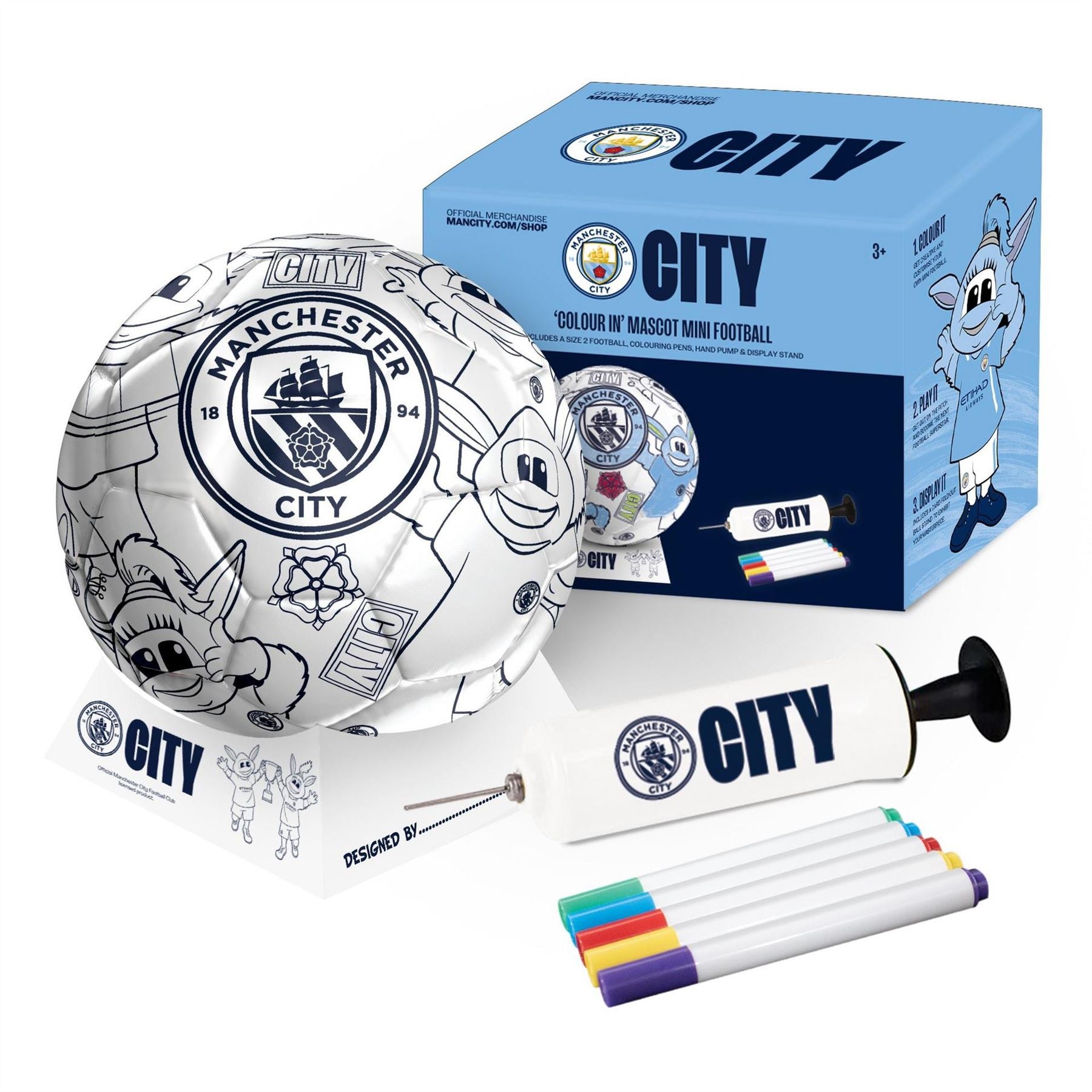 Team Colour In Football Supporter Set
