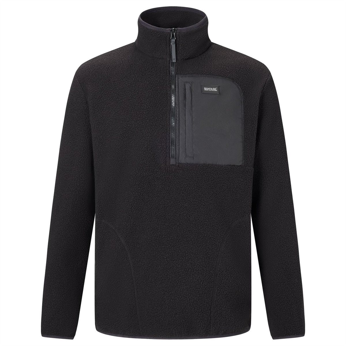 Regatta Borg High Neck Long Sleeve Warm Sweatshirt