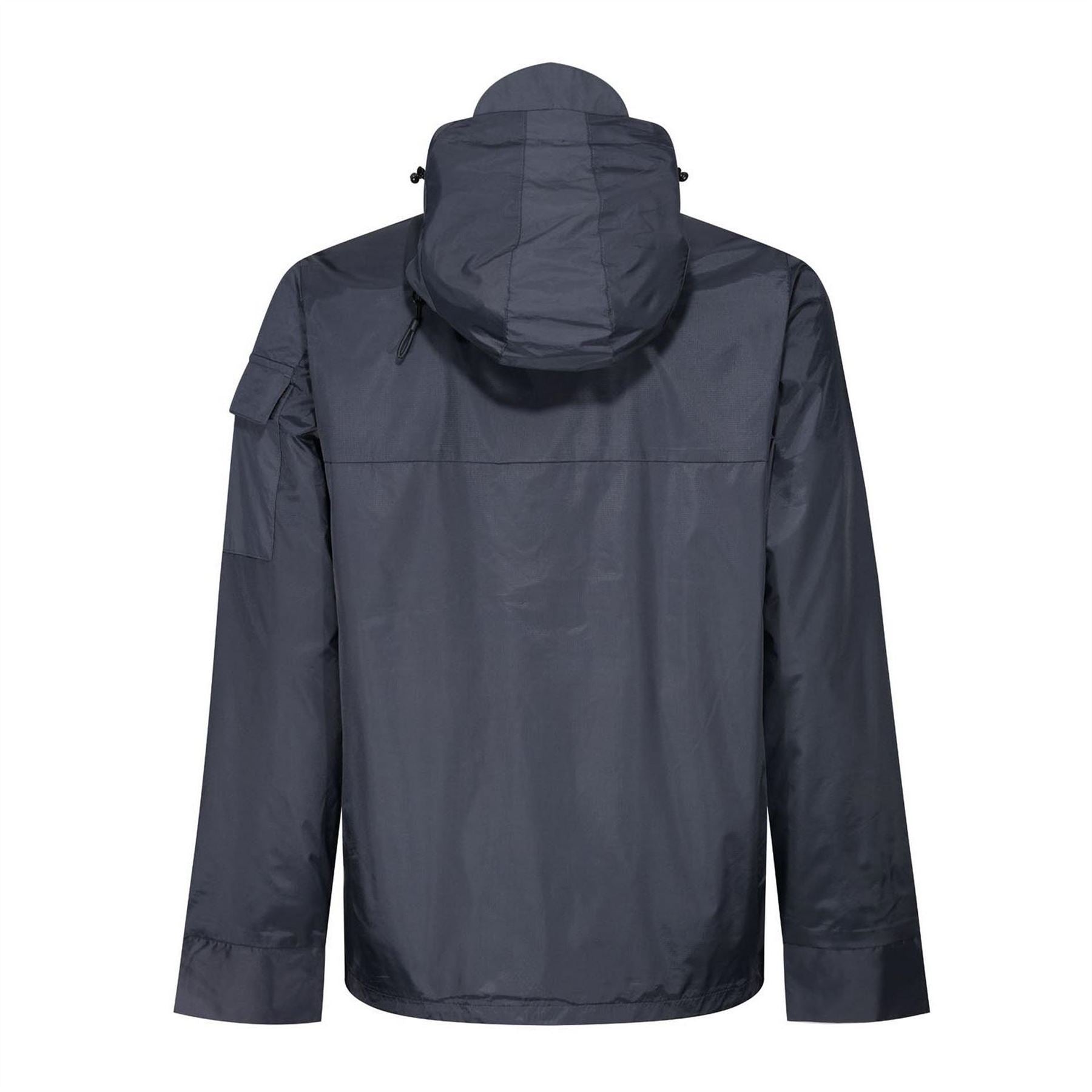 Luke Curation Hooded Snap Button Solid Patterned Softshell Jacket