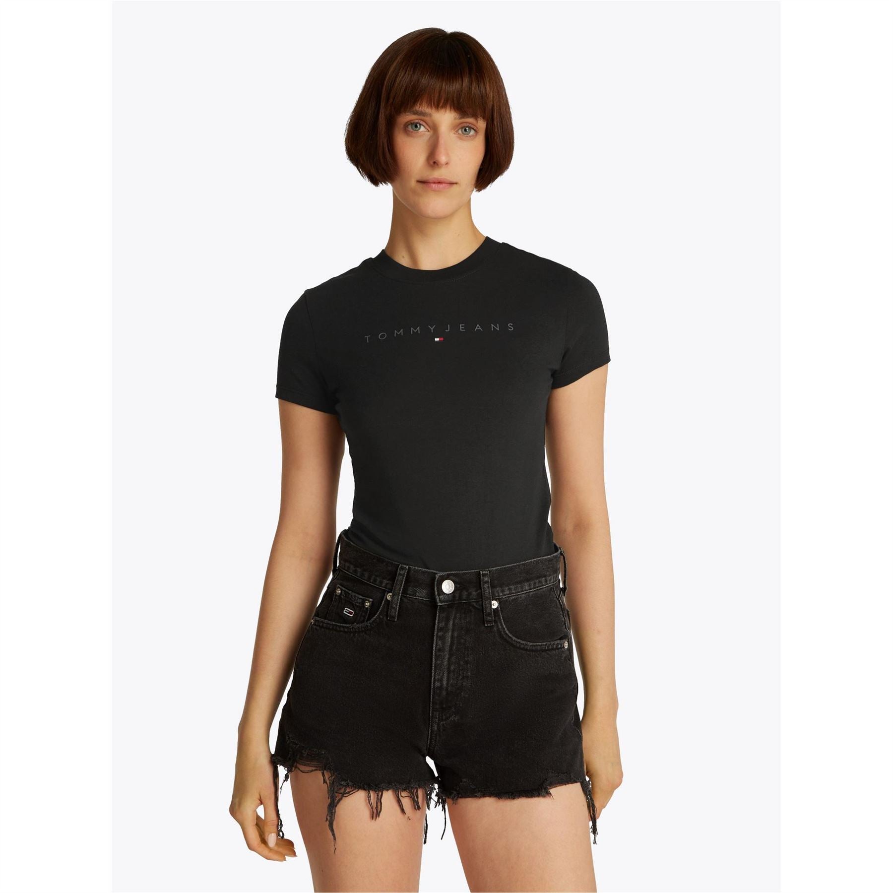 Tommy Jeans Slim Tonal Linear Regular Fit T-Shirt