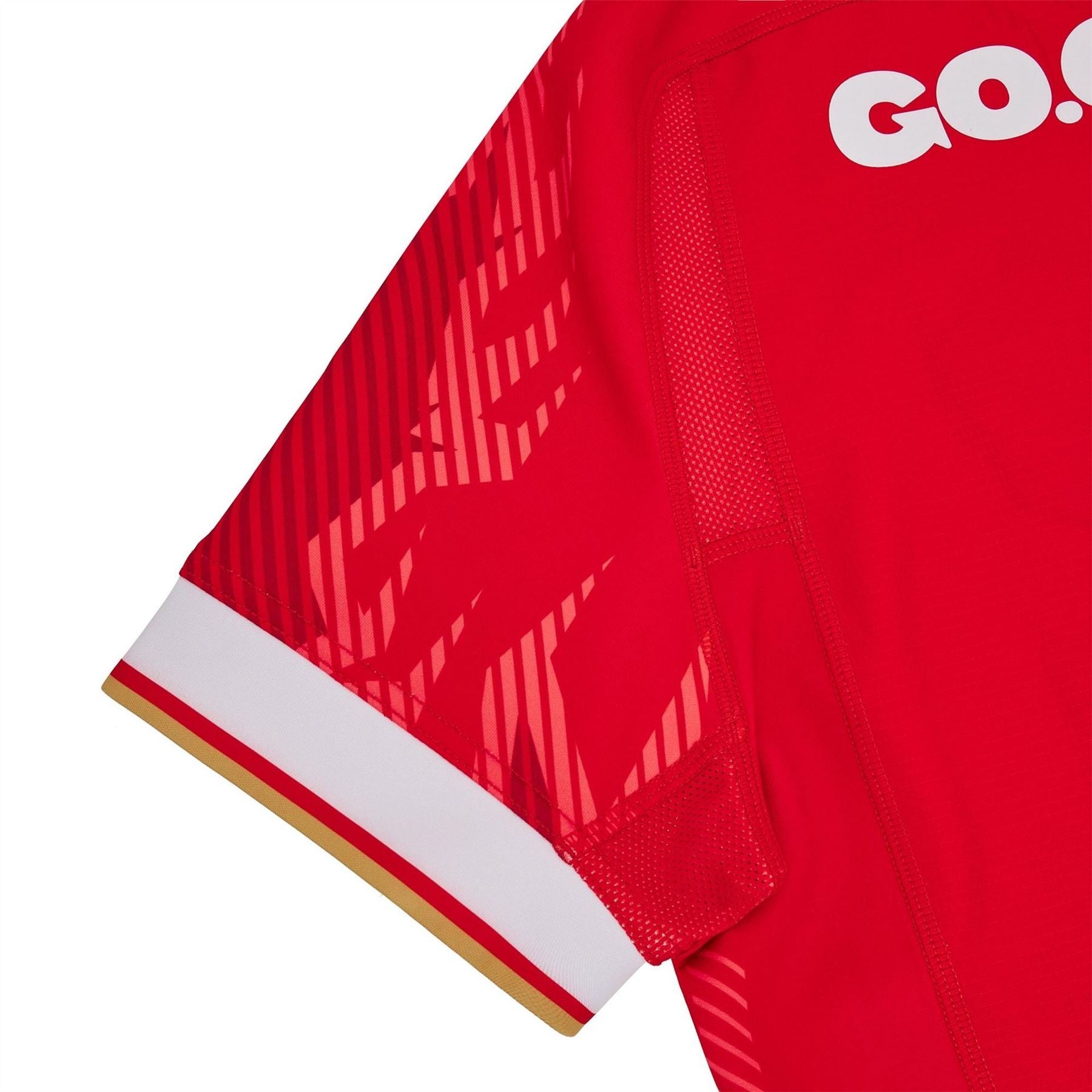 Macron Welsh Rugby Union Authentic Home Shirt 2024 Adults