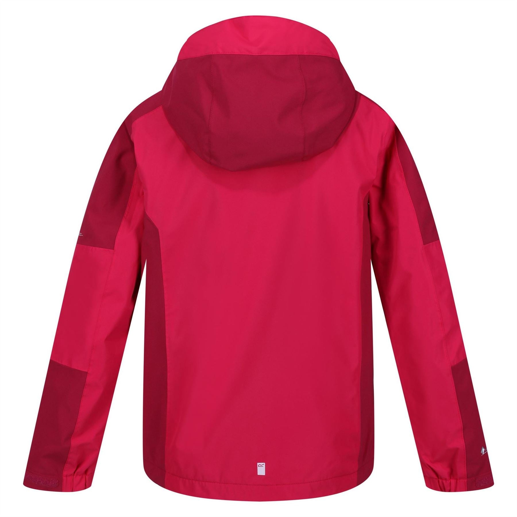 Regatta Hooded Neck Color Block Patterned Rain Jacket
