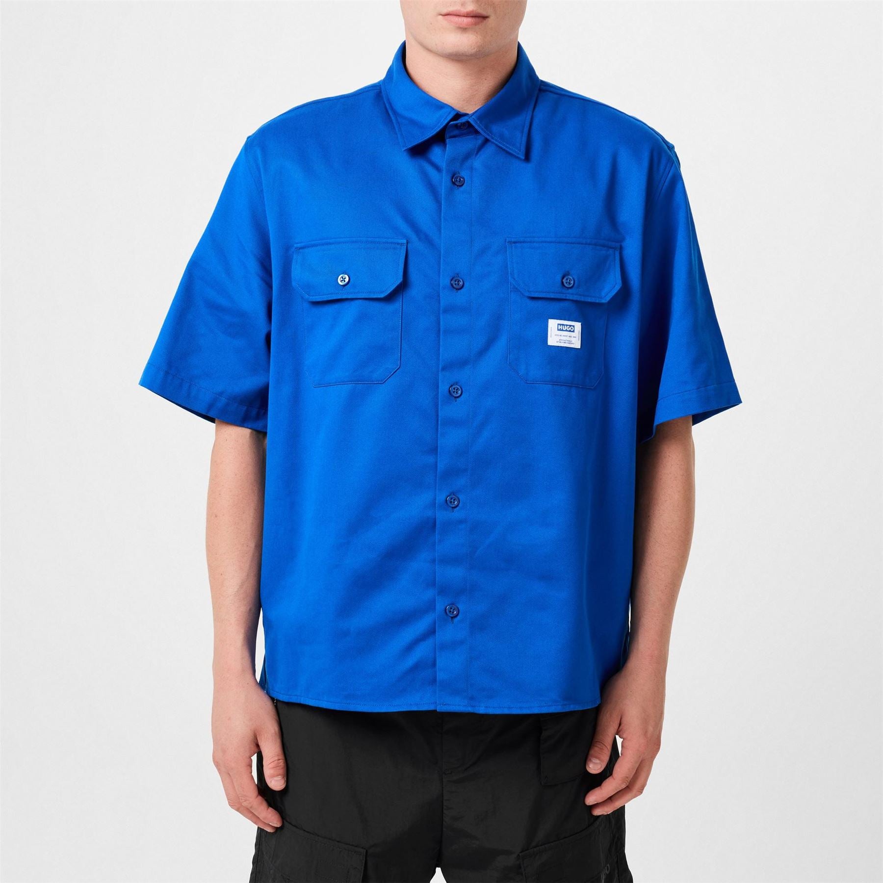 Hugo Crew Neck Regular Fit Short Sleeve Shirt