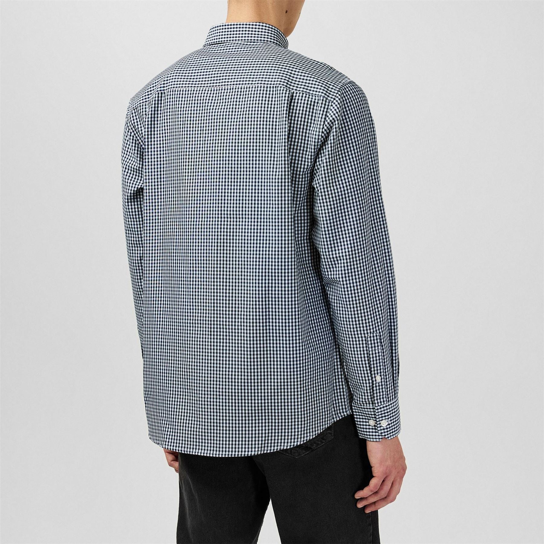 Fabric Mens Classic Poplin Long Sleeve Shirt