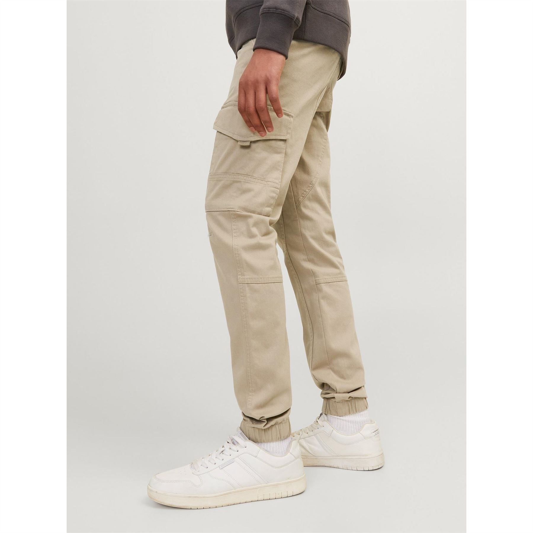 Jack and Jones Paul Flake Slim Stretch Cuffed Cargo Pants Junior