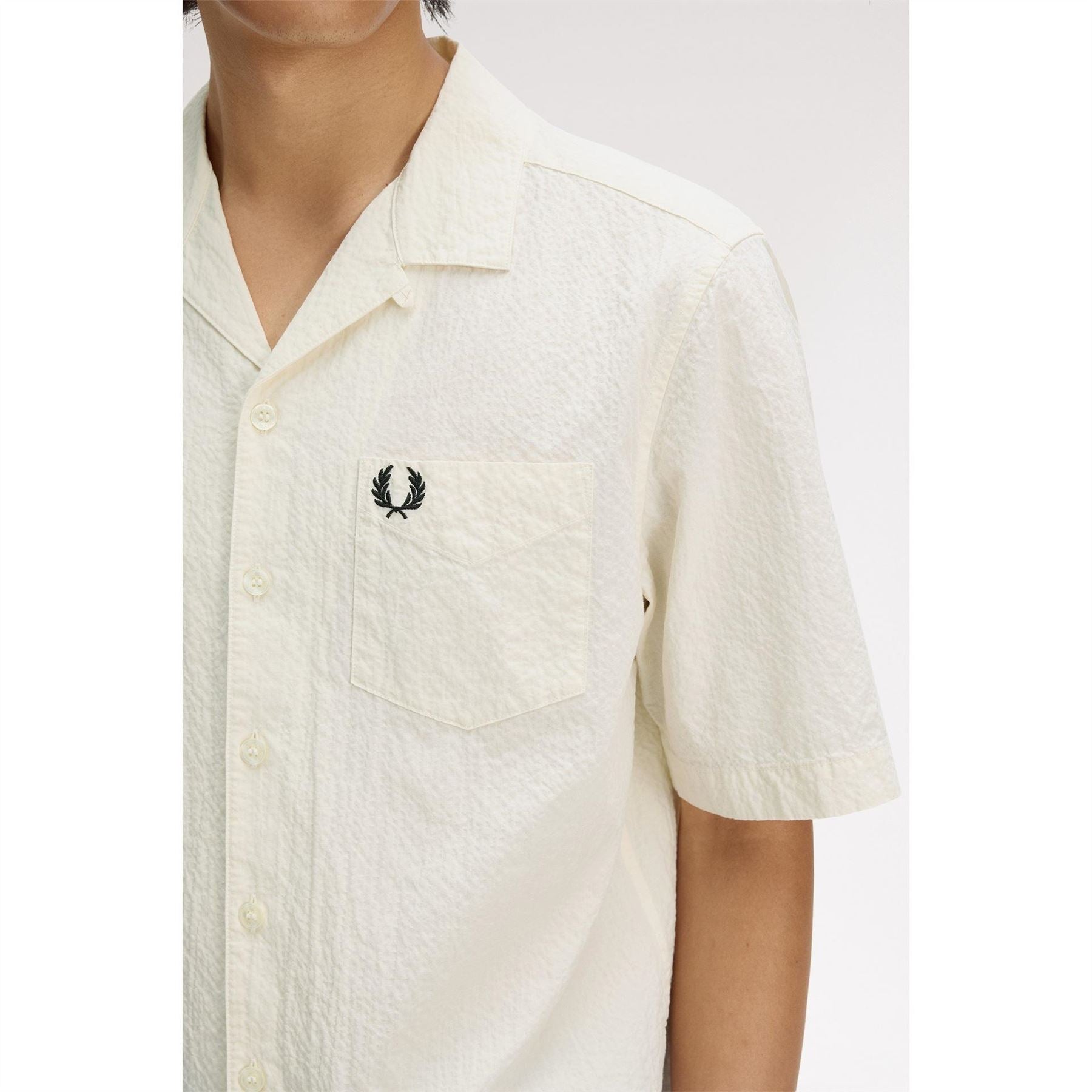 Fred Perry Short Sleeve Plain Shirt