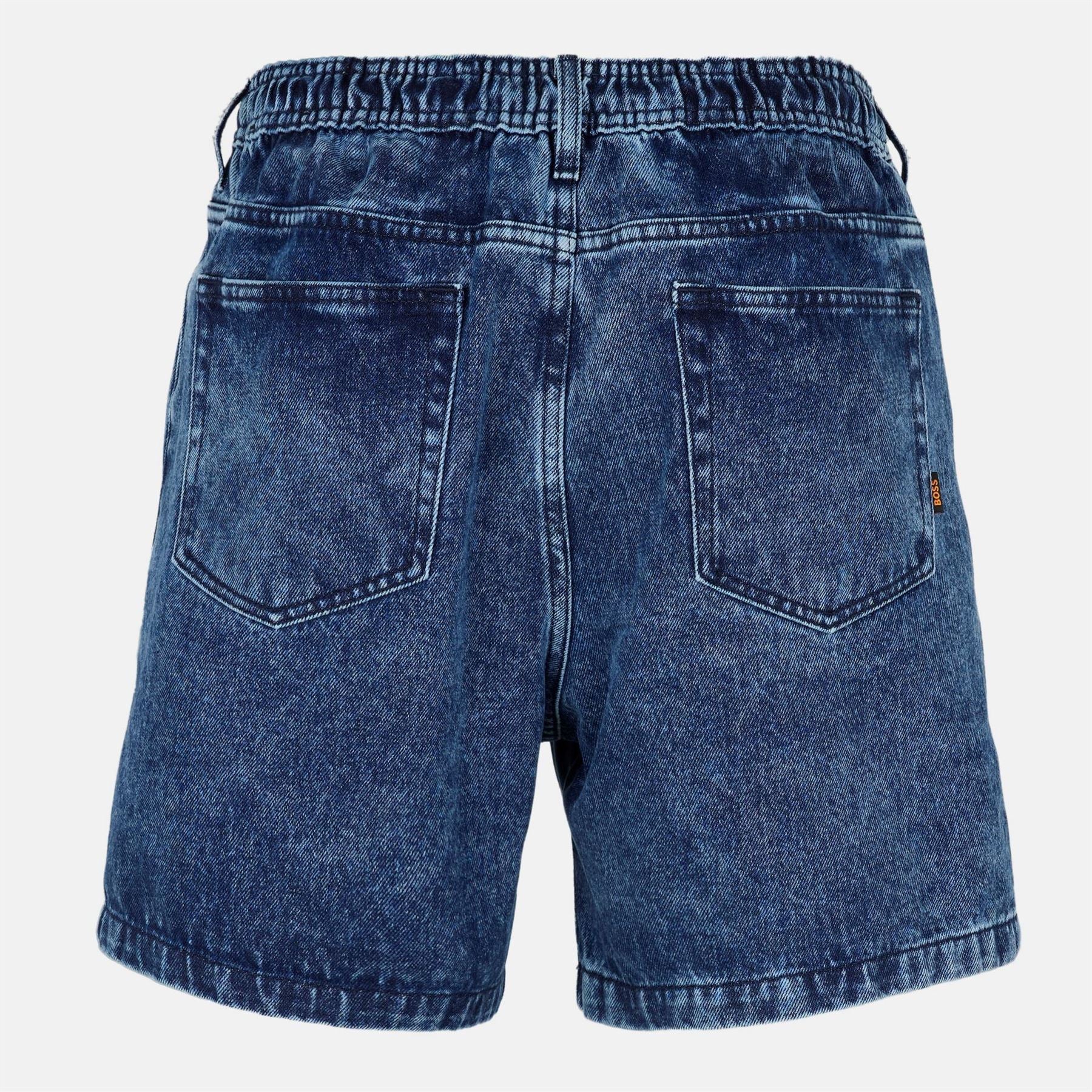 Boss Ames Regular Fit Denim Shorts