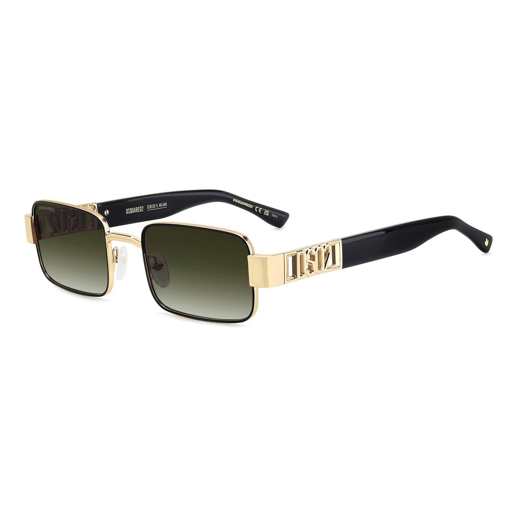 DSquared2 Rectangular Full Rim Sunglasses