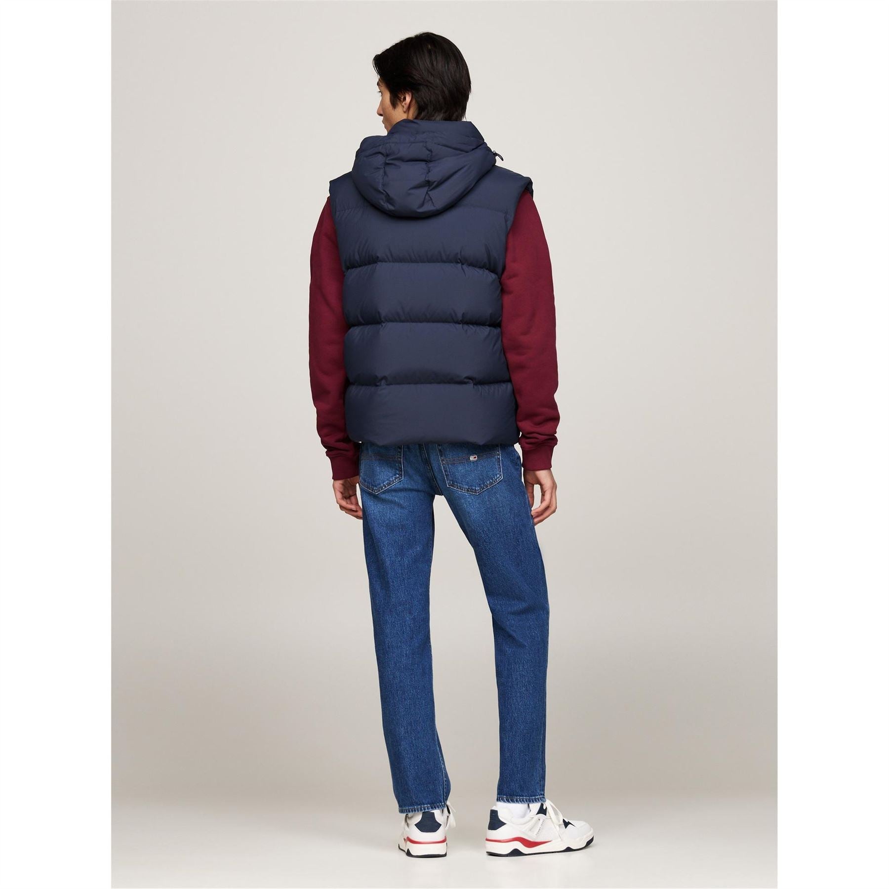 Tommy Jeans Essential Down Hooded Sleeveless Gilet