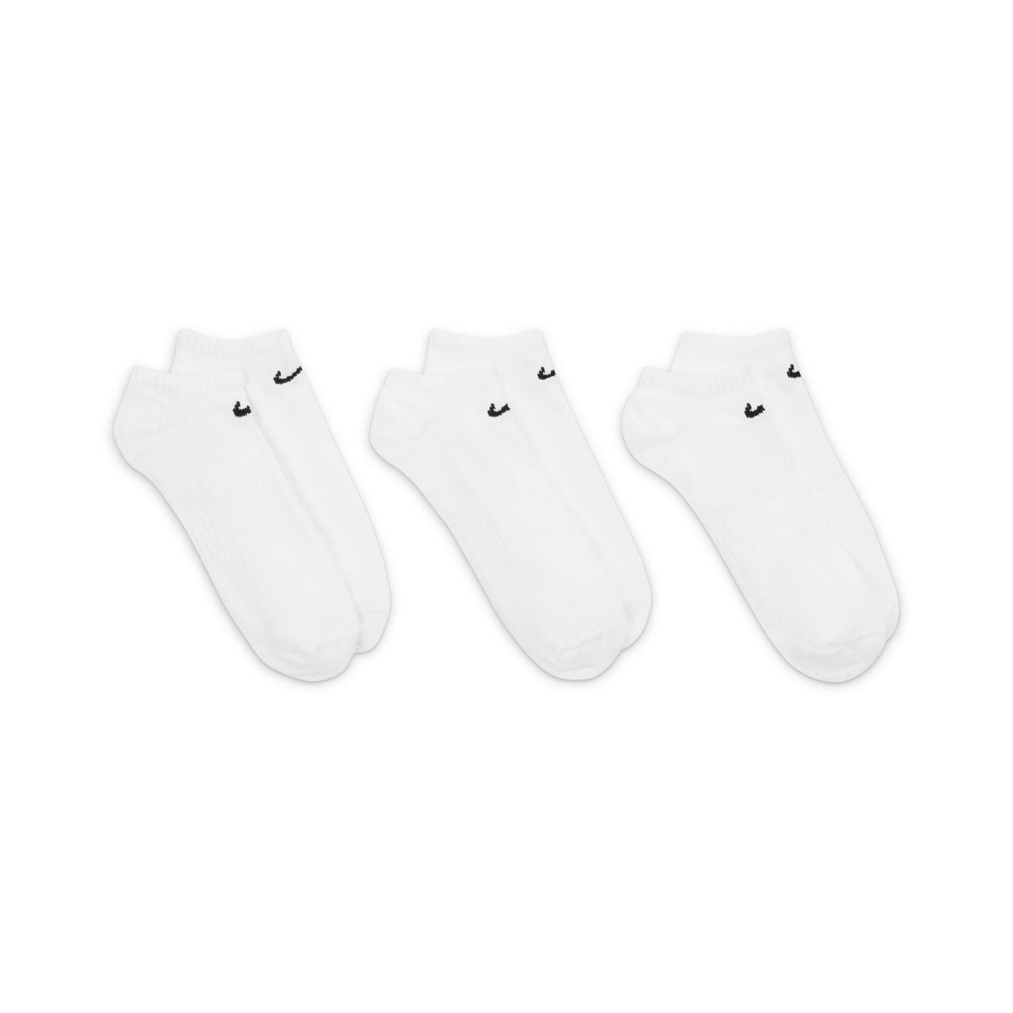 Nike 3 Pack No Show Socks Mens