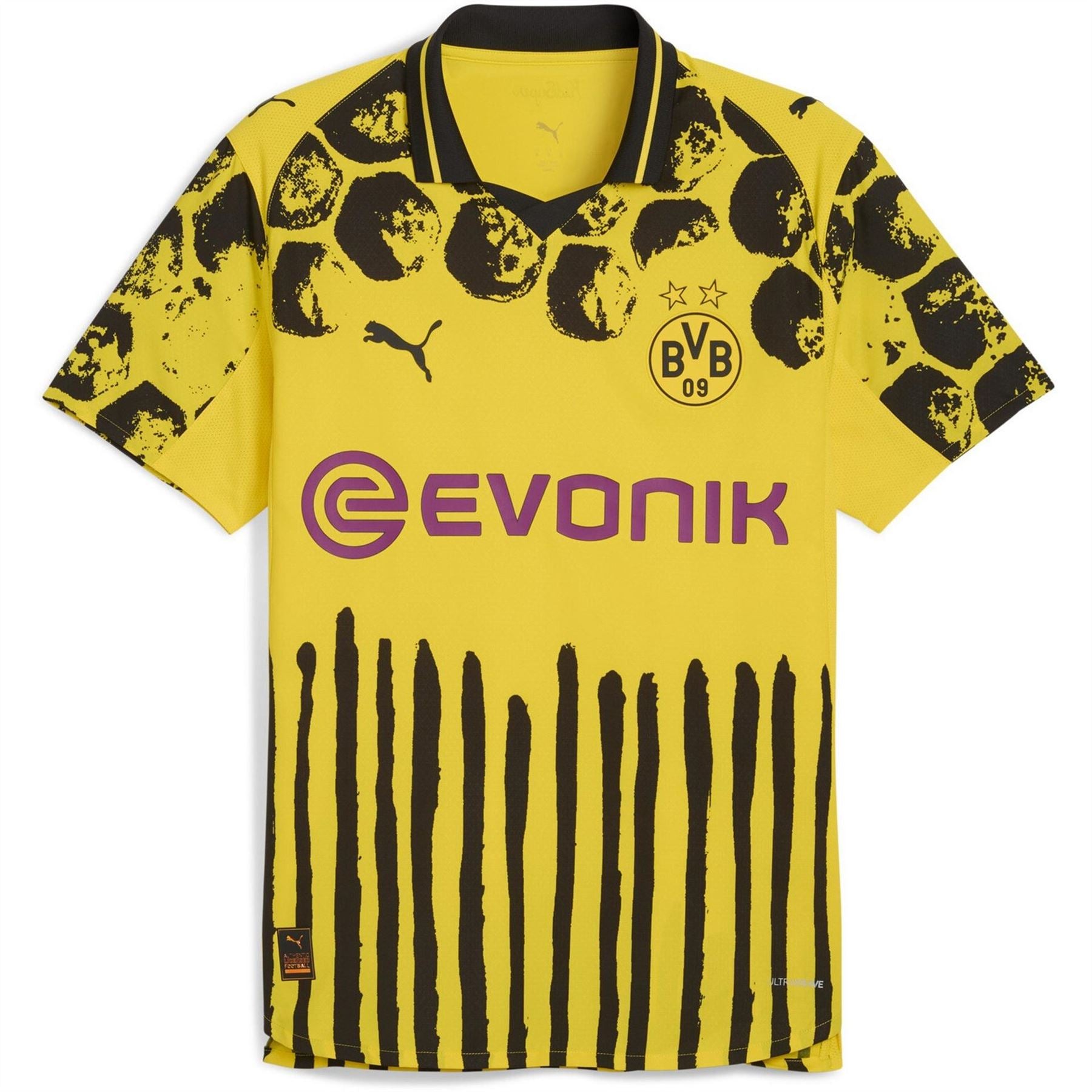 Puma Kidssuper Borussia Dortmund Authentic Home Shirt 2025 2026 Adults