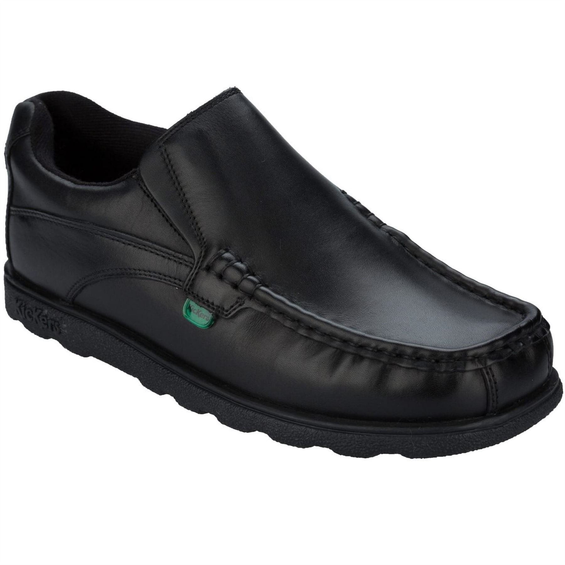 Kickers Fragma Slip Leather Low Top Trainers