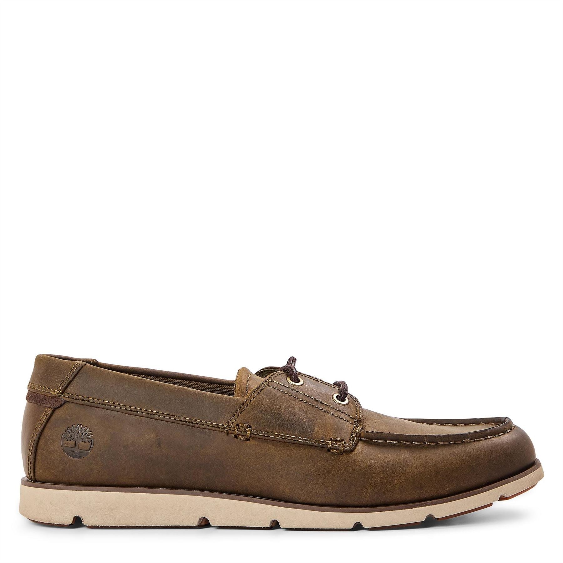 Timberland Grafton Bay Lace Up Dark Blue Boat Shoes