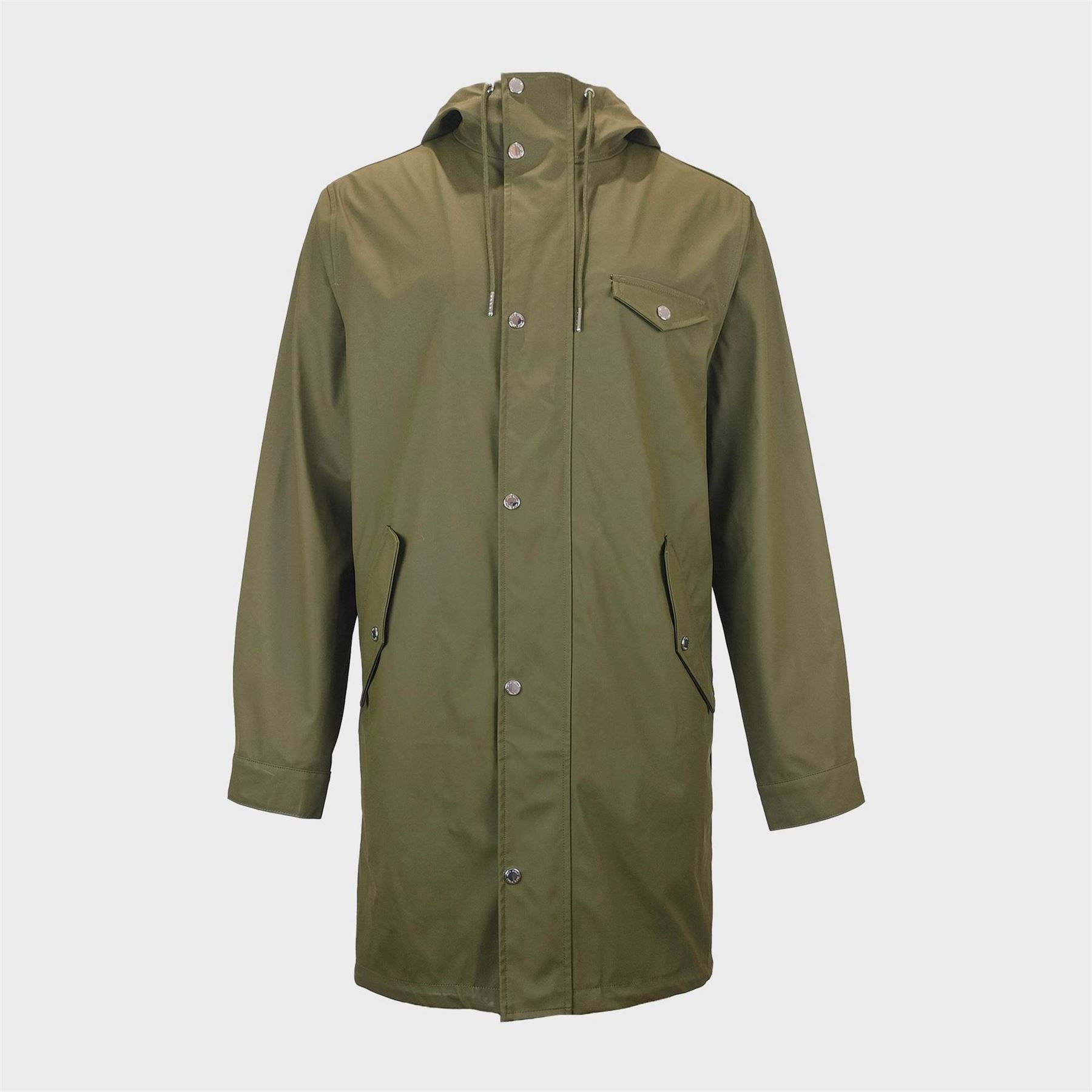 Jack Wills Fisher Water and Wind Resistant 2.5 Layer Long Sleeve Rain Anorak