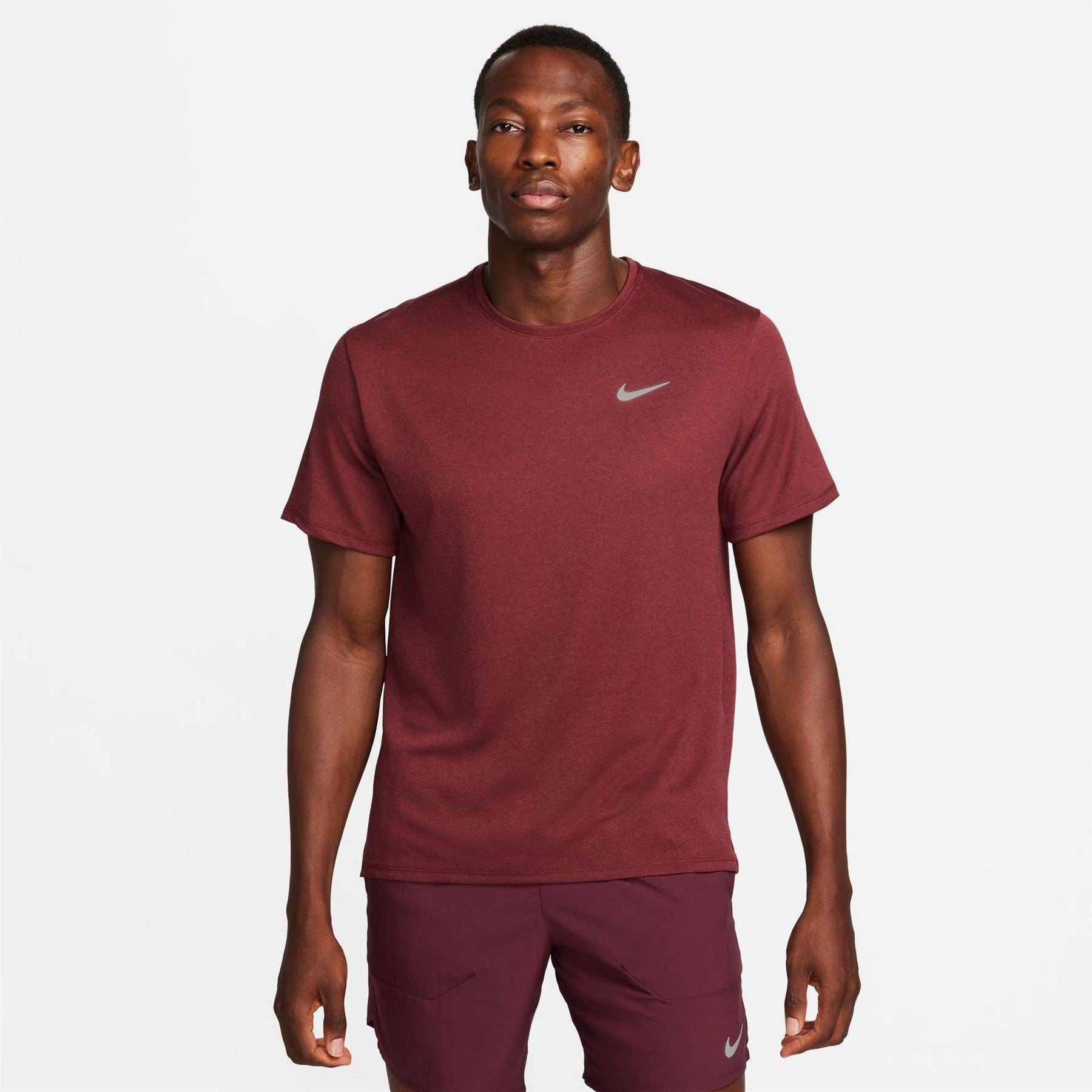 Nike Mens Drifit Miler Running Top